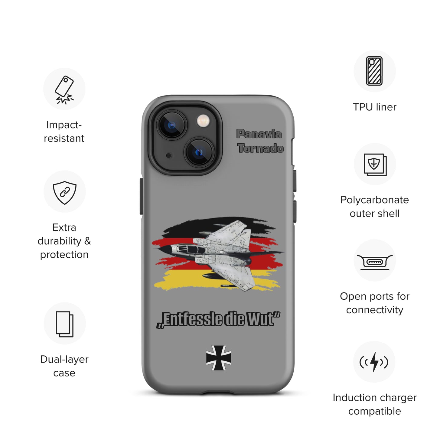 Tornado Patriot iPhone Case