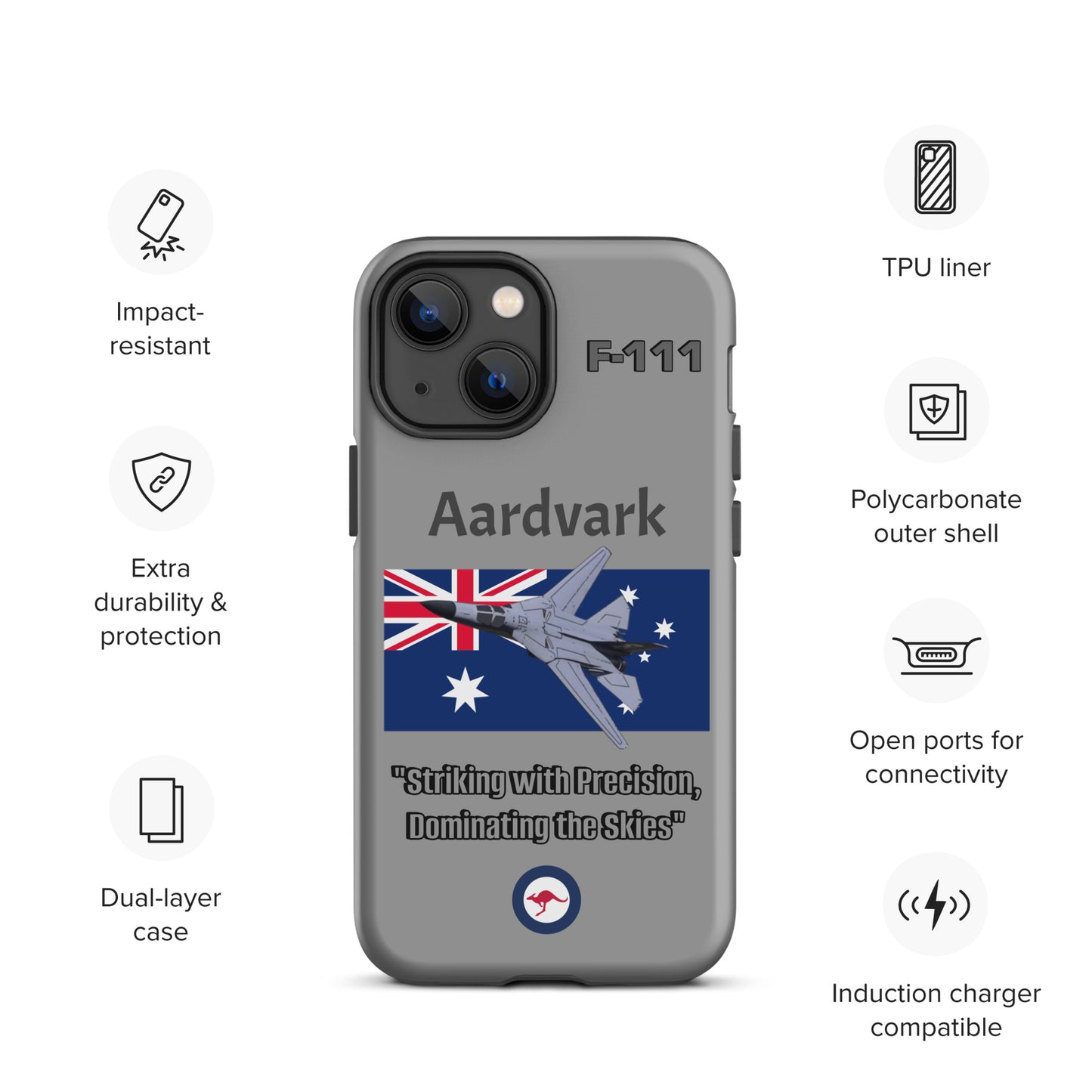 Australian Aardvark Patriot iPhone Case