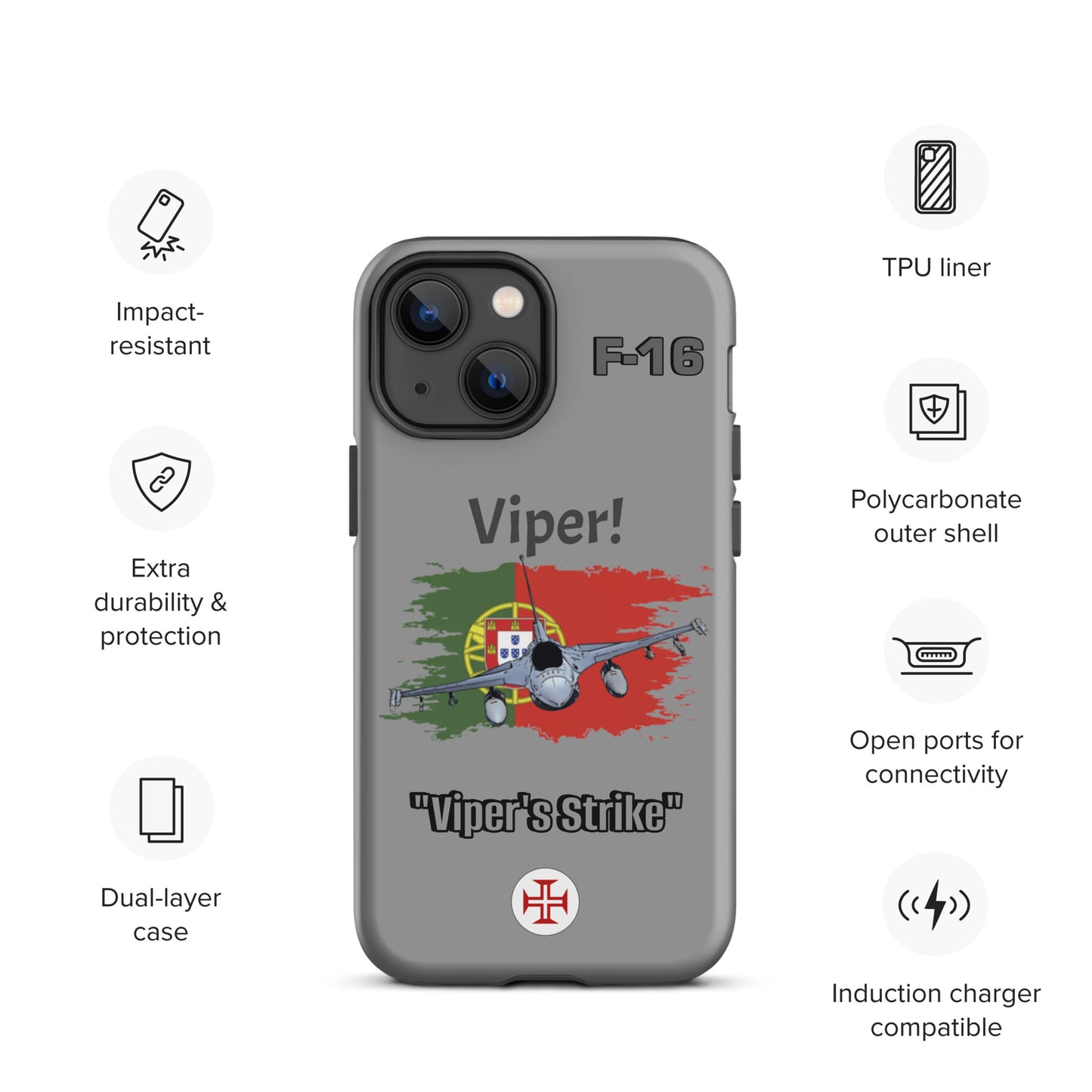 Portuguese Viper Patriot iPhone Case