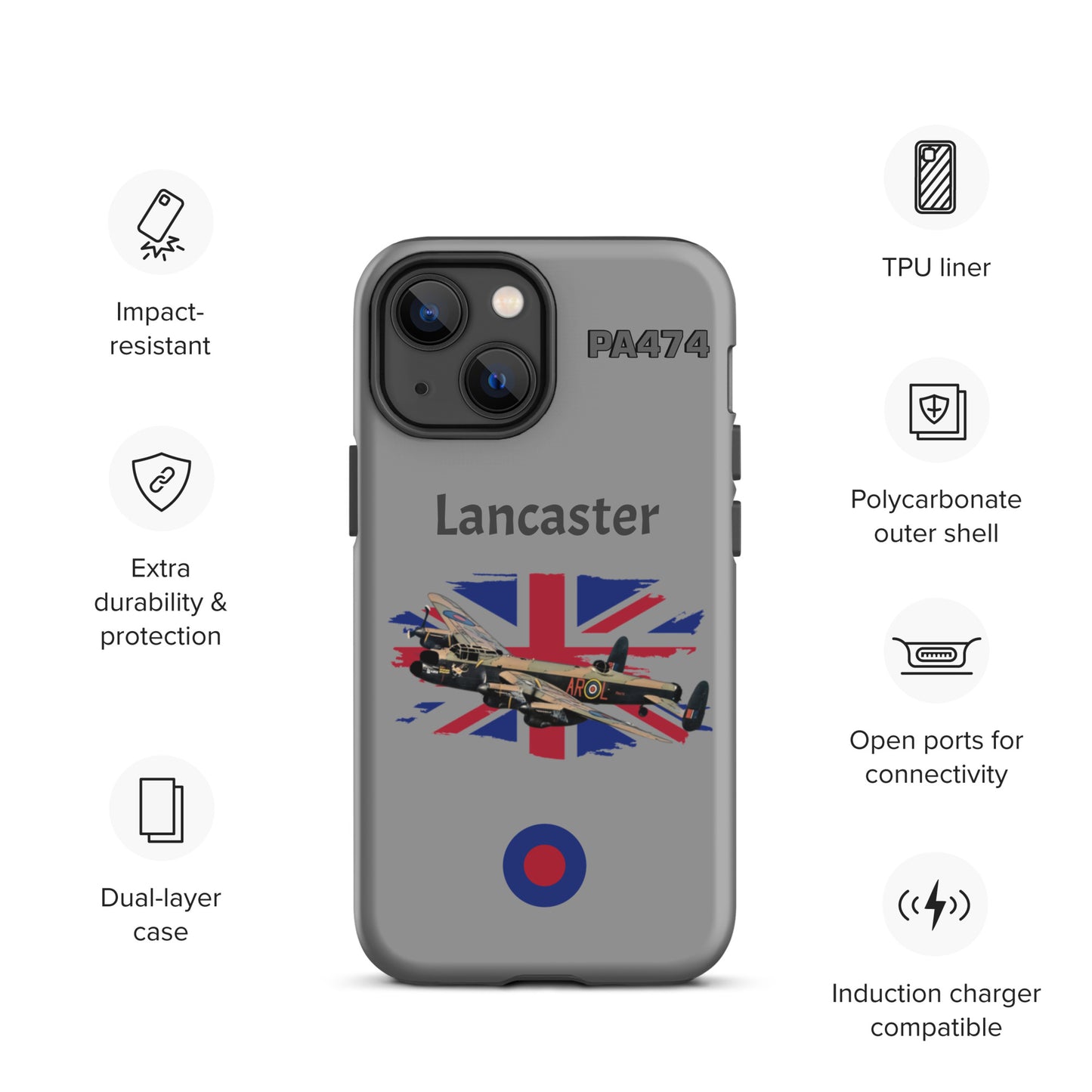 WWII Lancaster Patriot iPhone Case