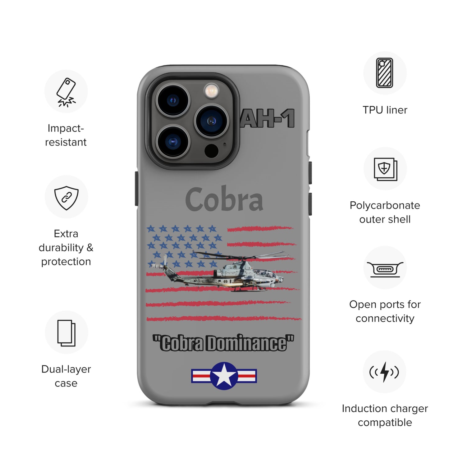 Cobra Patriot iPhone Case