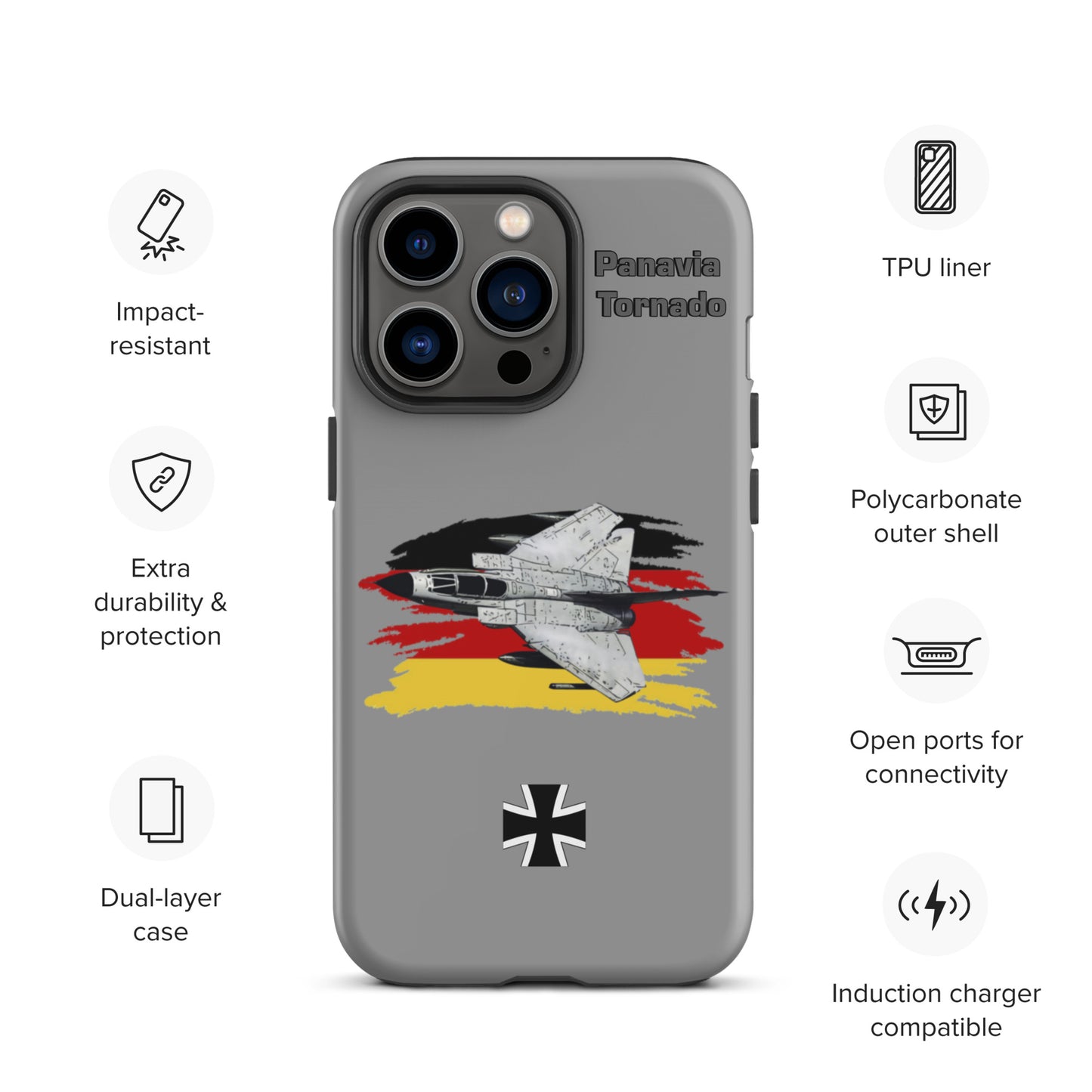 Tornado Patriot iPhone Case (Without Quotes)