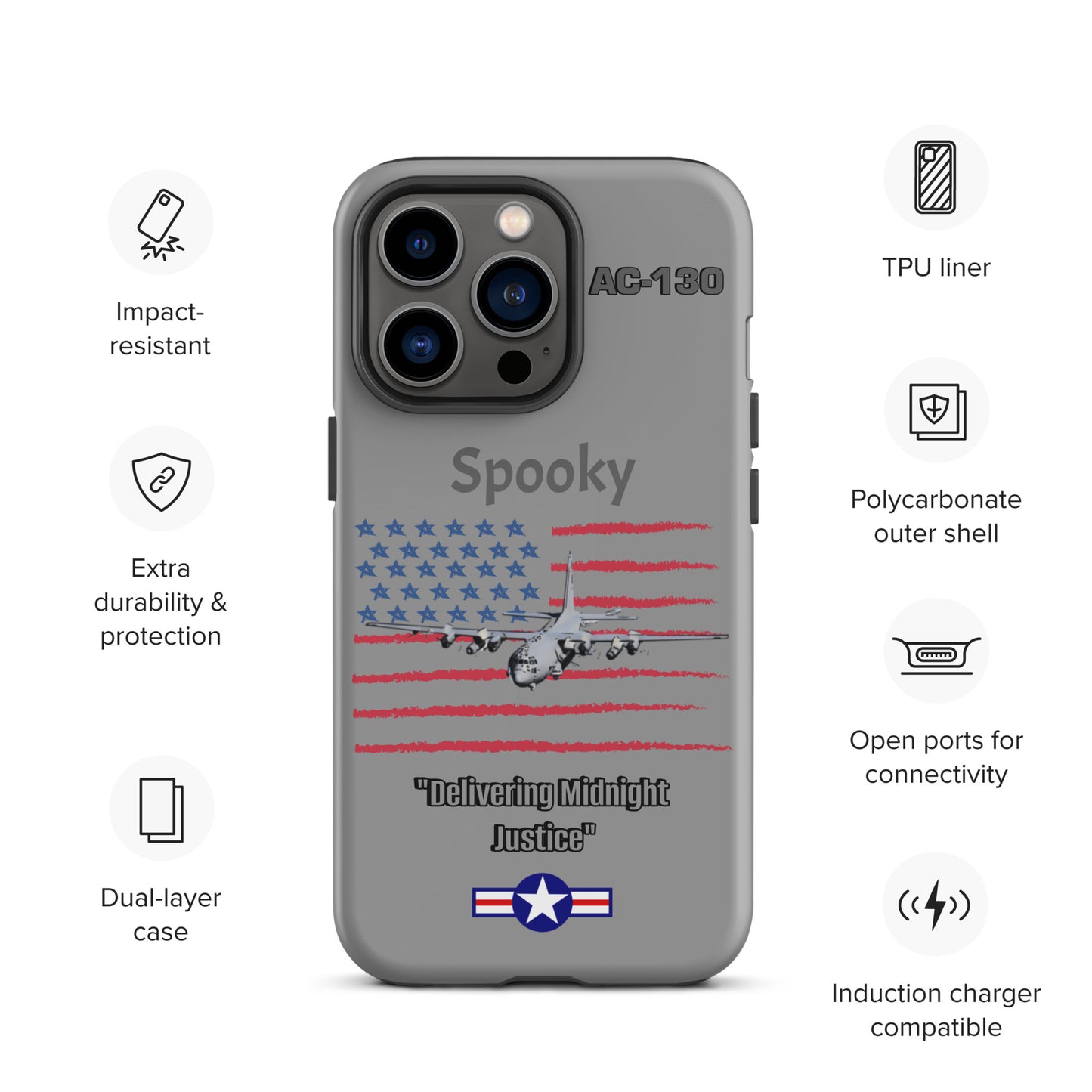 Spooky Patriot iPhone Case
