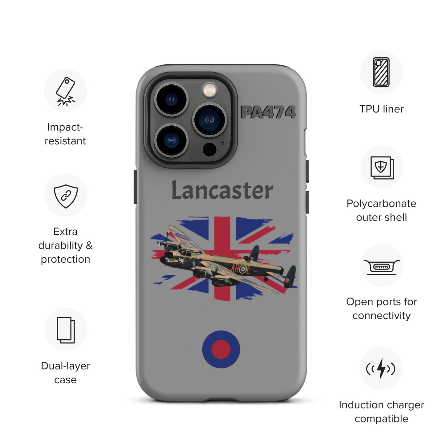 WWII Lancaster Patriot iPhone Case