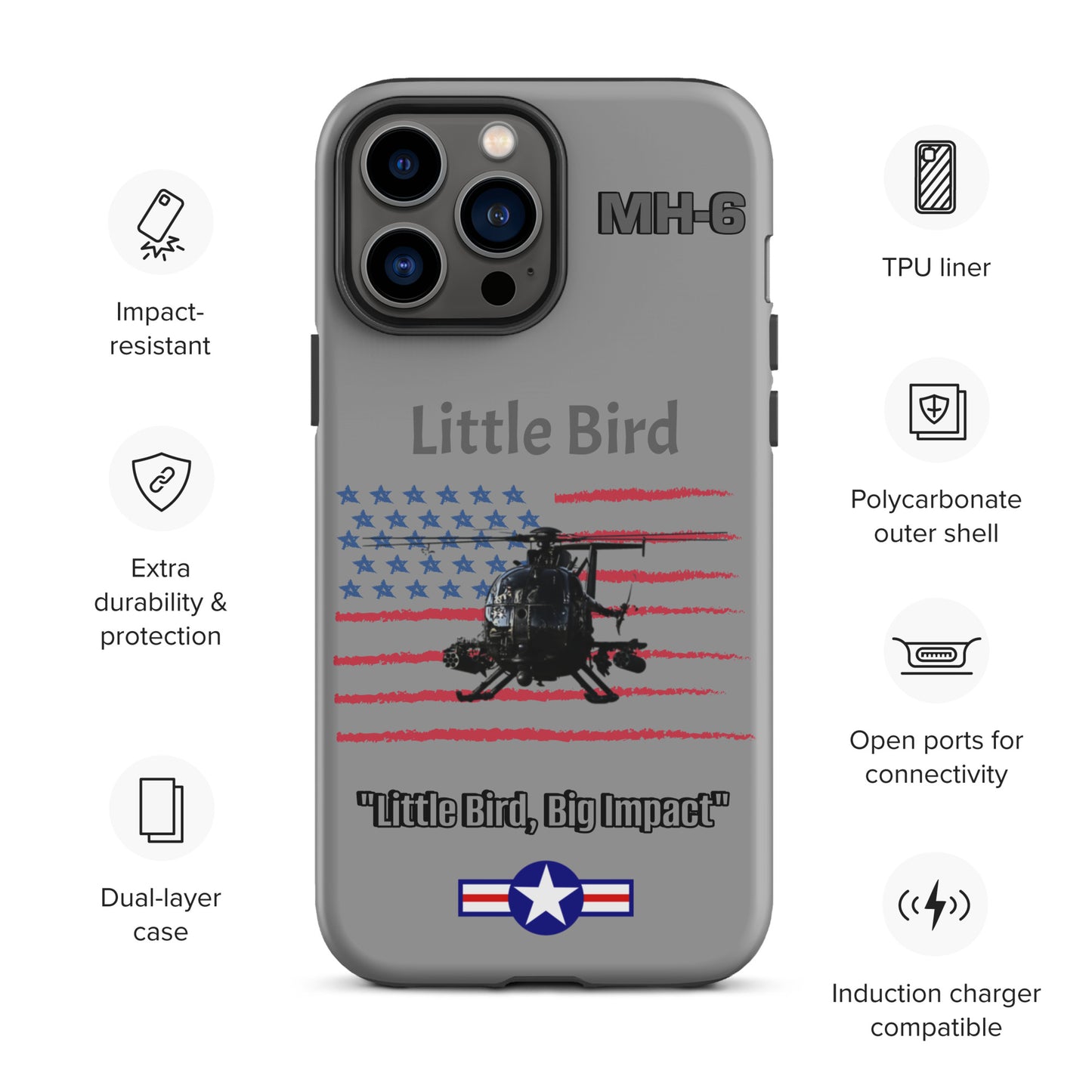 Little Bird Patriot iPhone Case