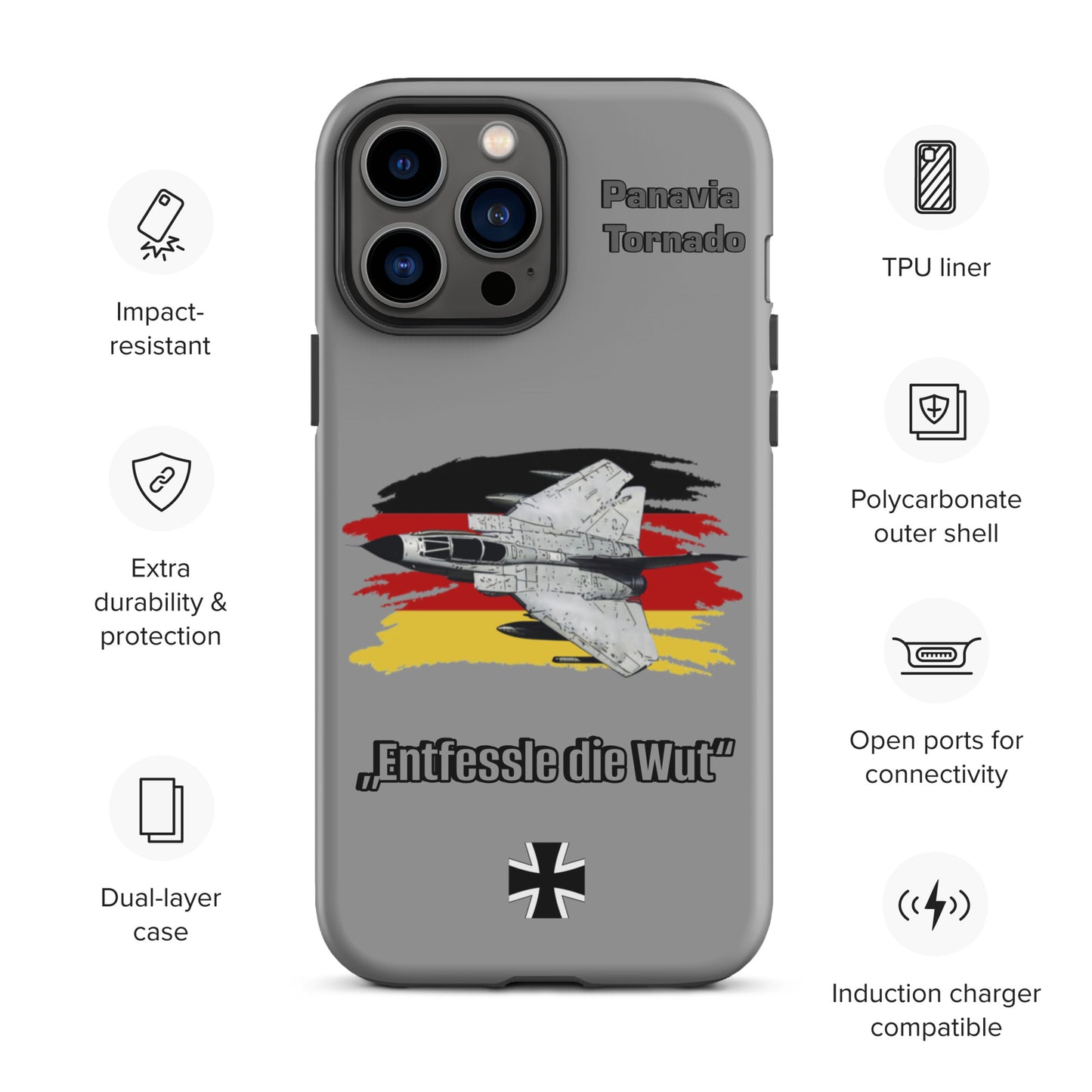 Tornado Patriot iPhone Case