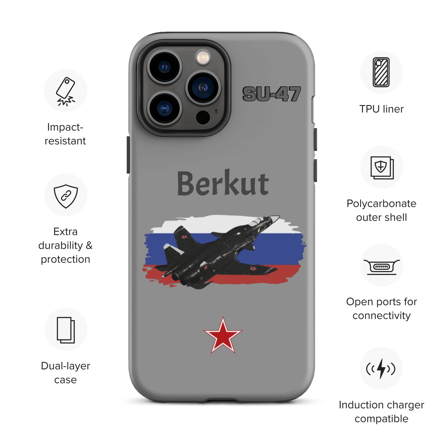 Berkut Patriot iPhone Case (Without Quotes)