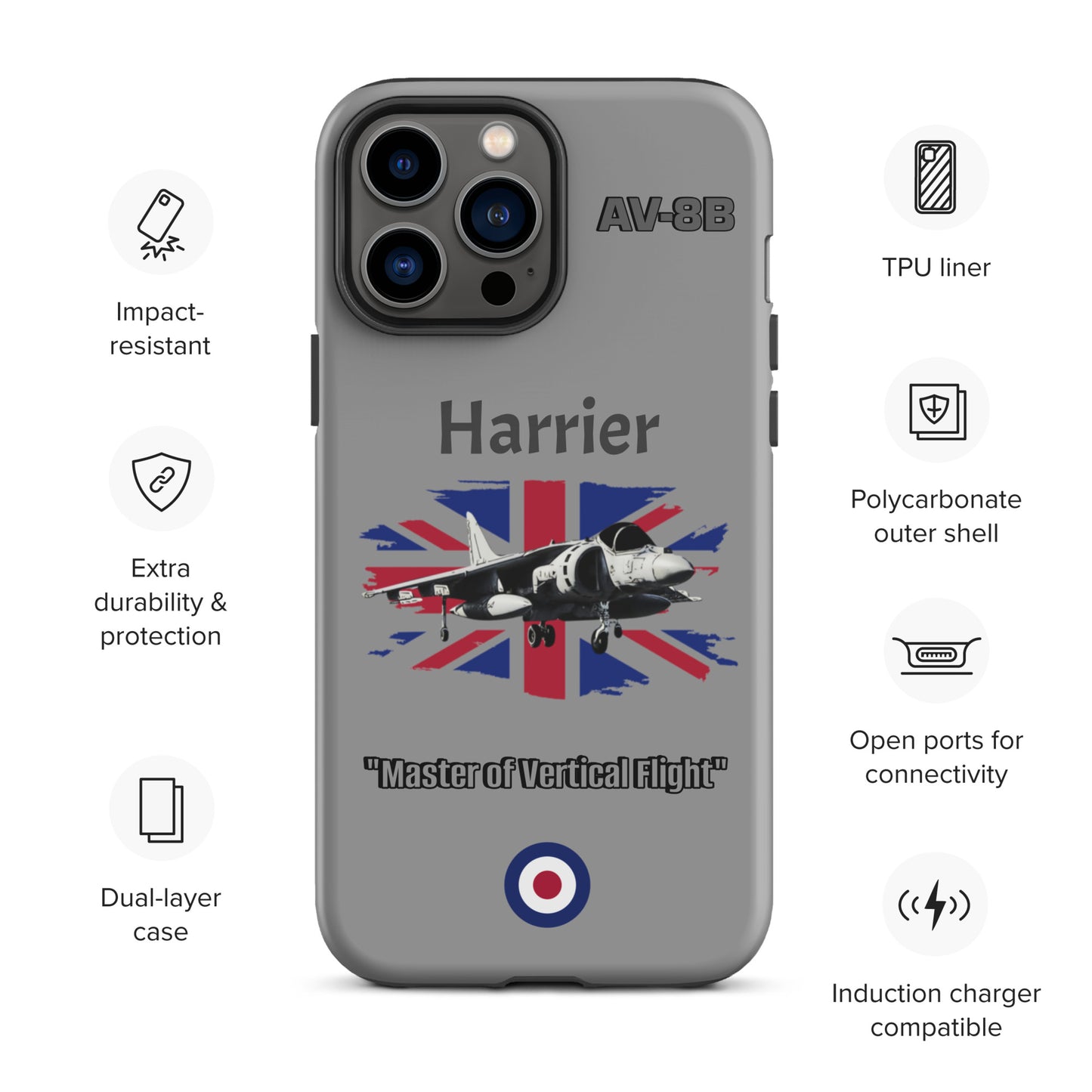 British Harrier Patriot iPhone Case