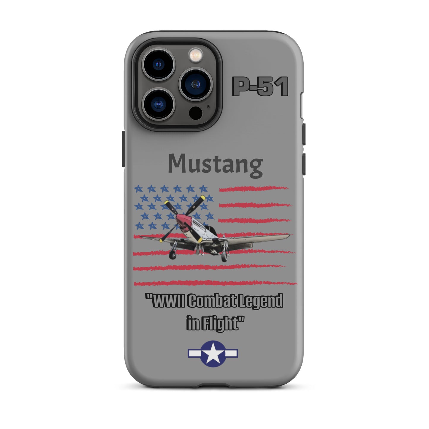 WWII Mustang Patriot iPhone Case