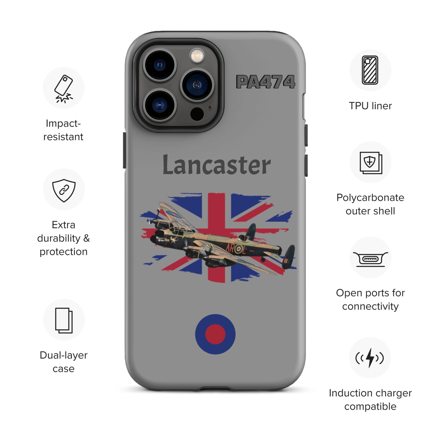 WWII Lancaster Patriot iPhone Case