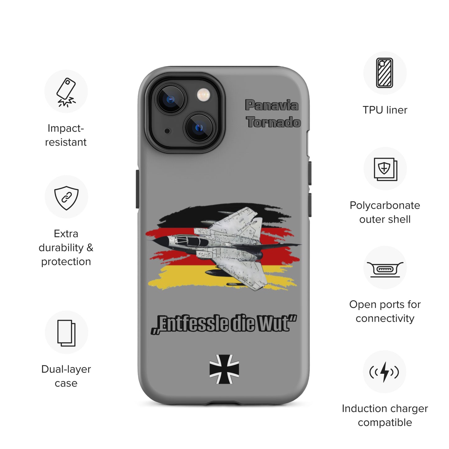 Tornado Patriot iPhone Case