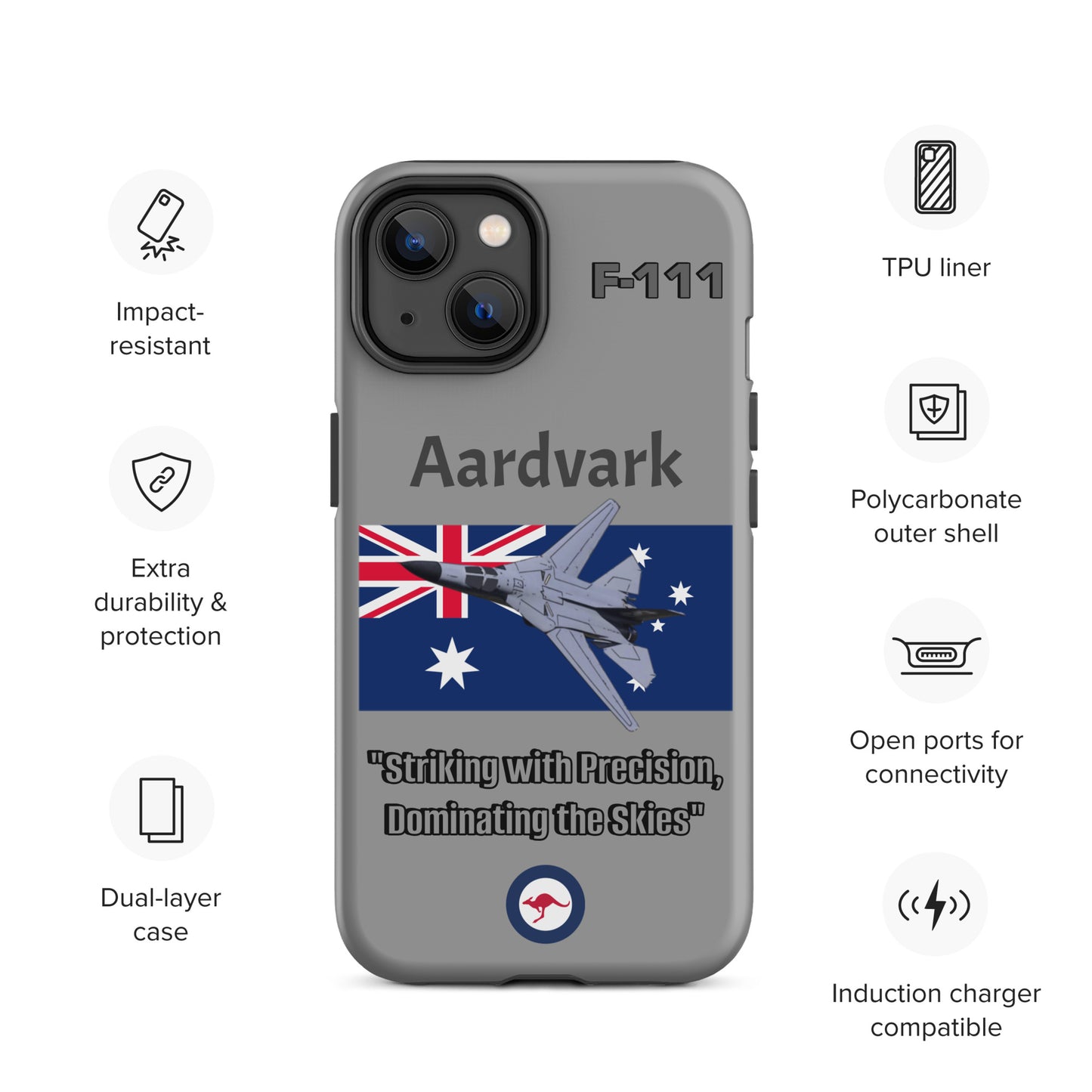 Australian Aardvark Patriot iPhone Case