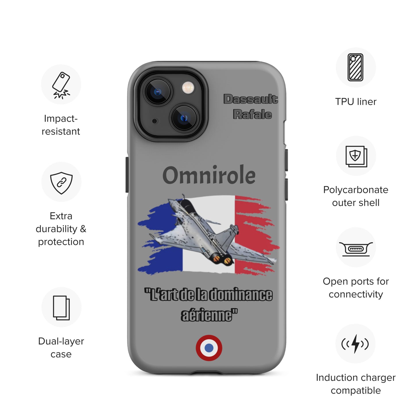 Rafael Patriot iPhone Case