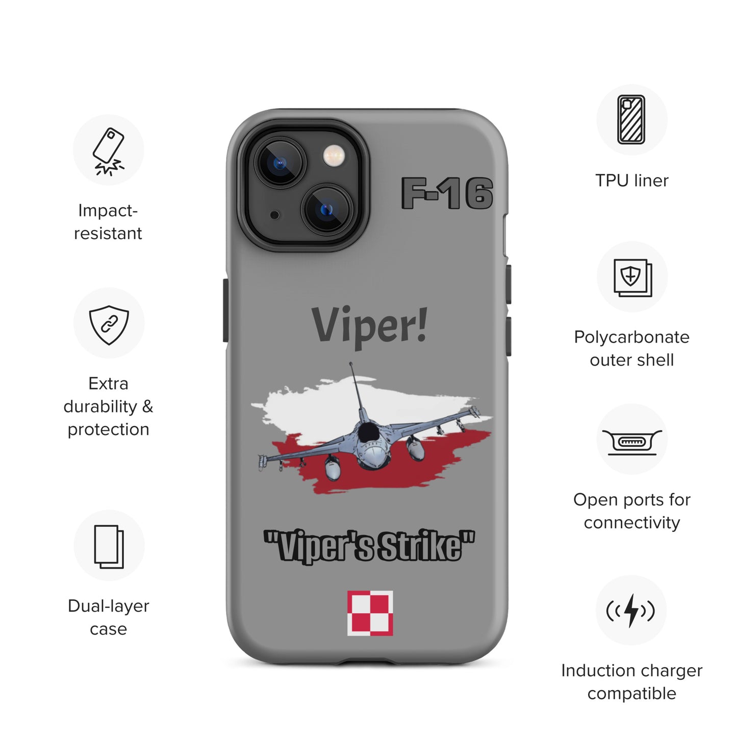 Polish Viper Patriot iPhone Case