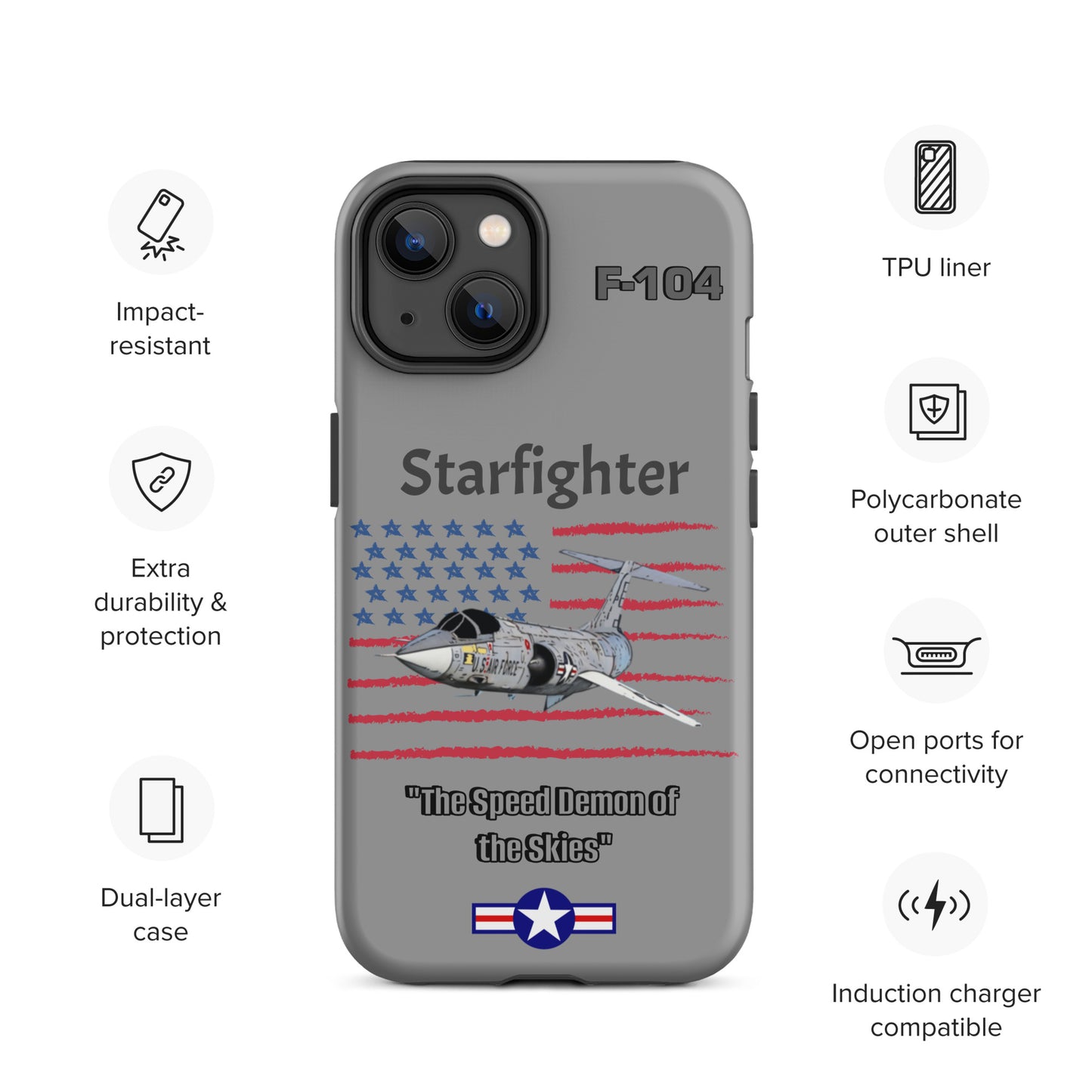 Starfighter Patriot iPhone Case