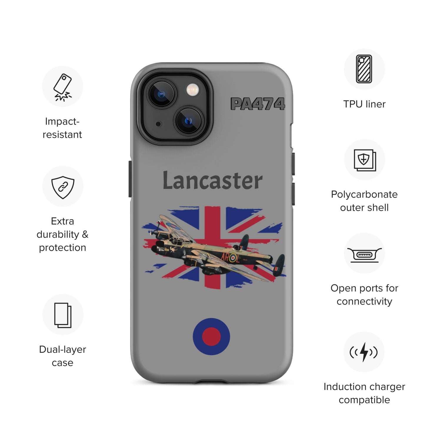 WWII Lancaster Patriot iPhone Case