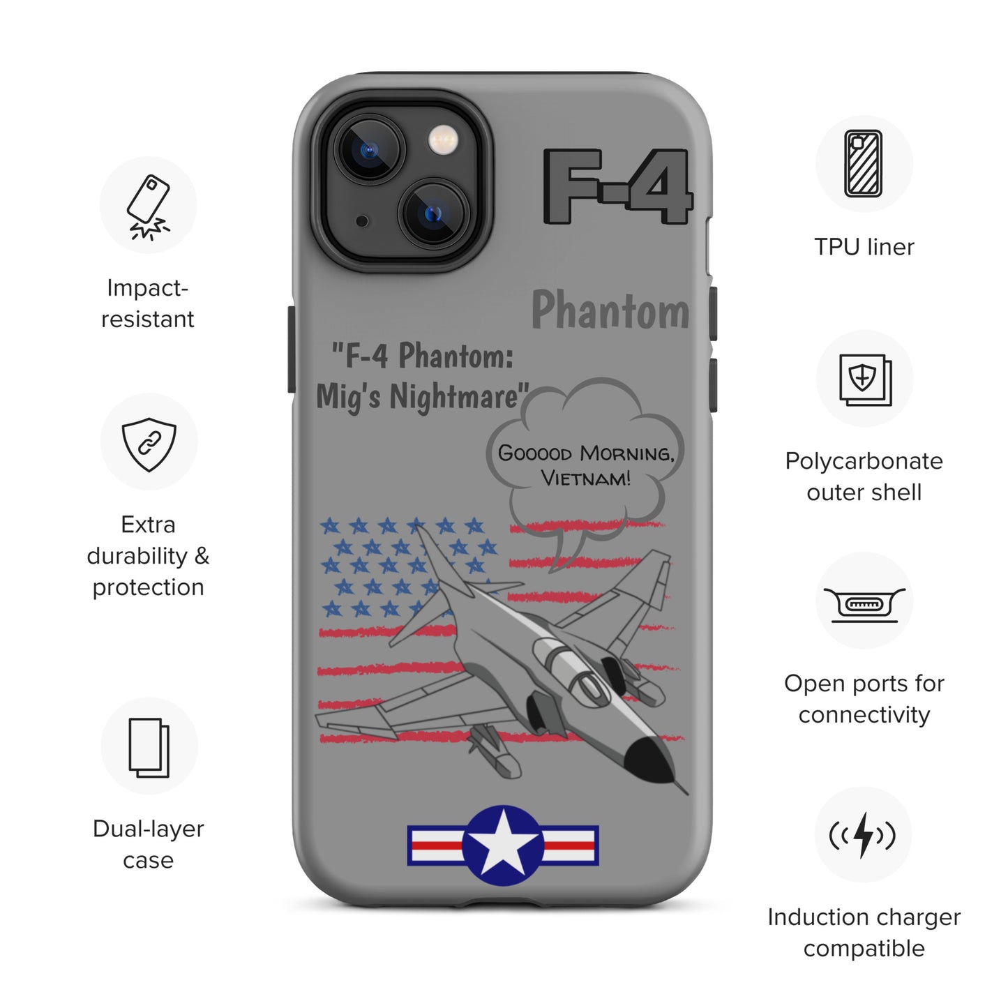 Patriot Phantom iPhone Case