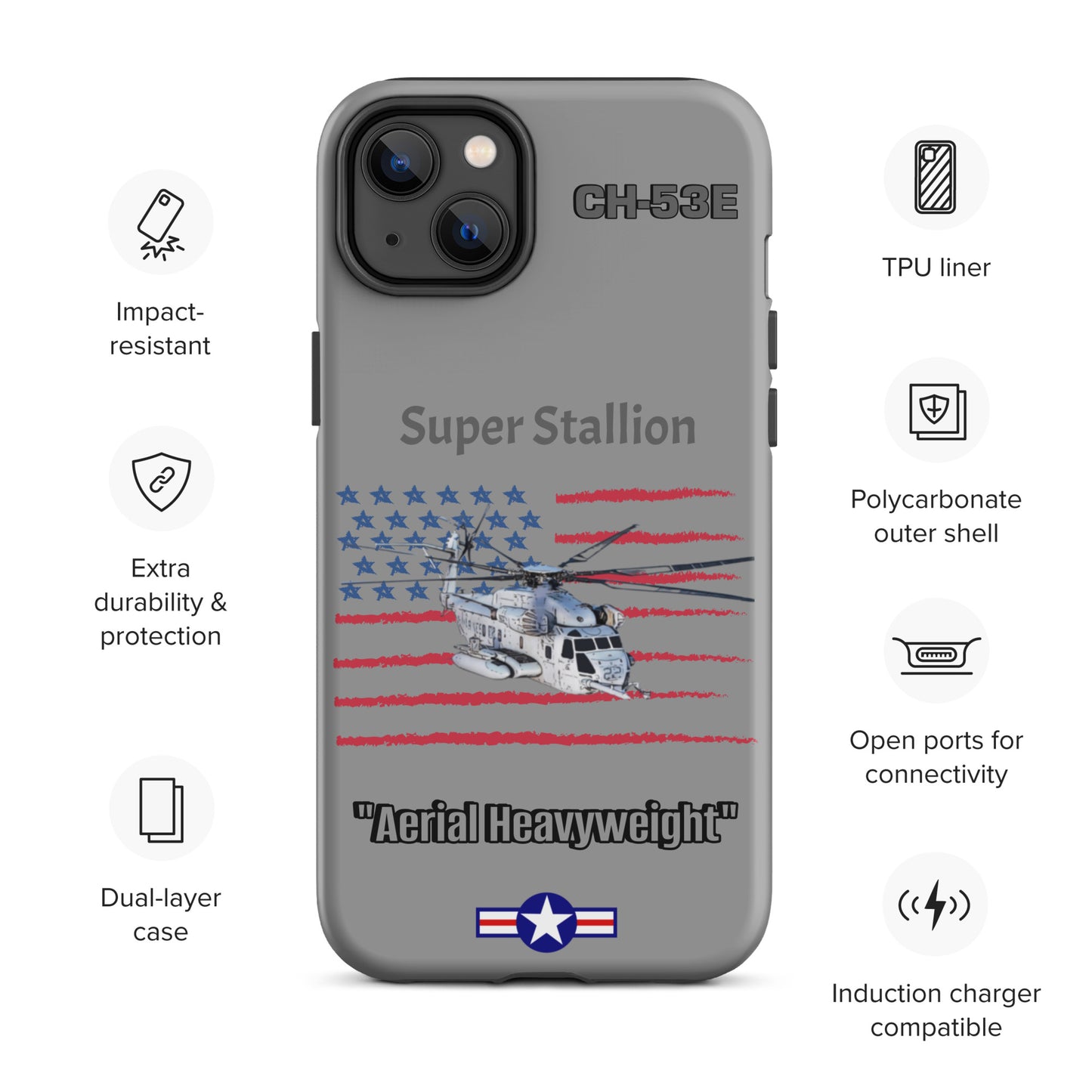 Super Stallion Patriot iPhone Case