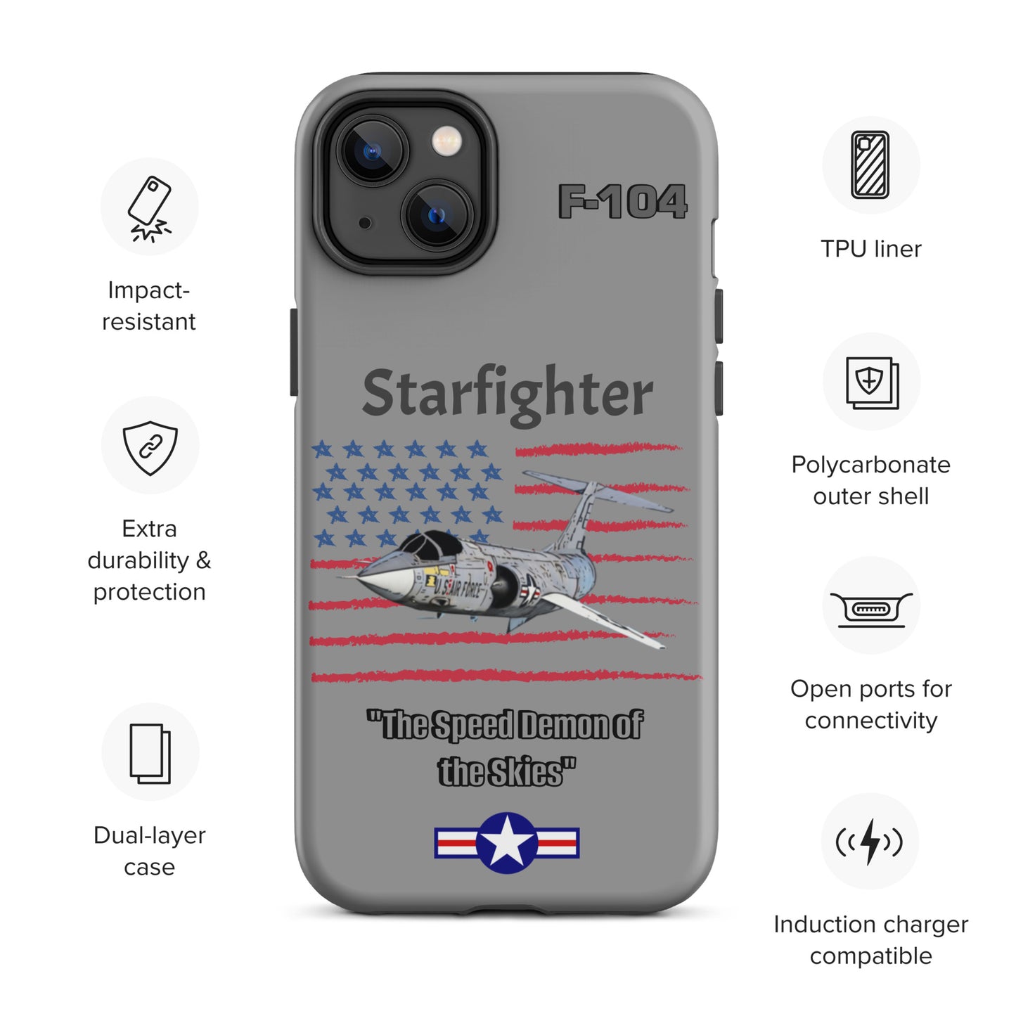 Starfighter Patriot iPhone Case