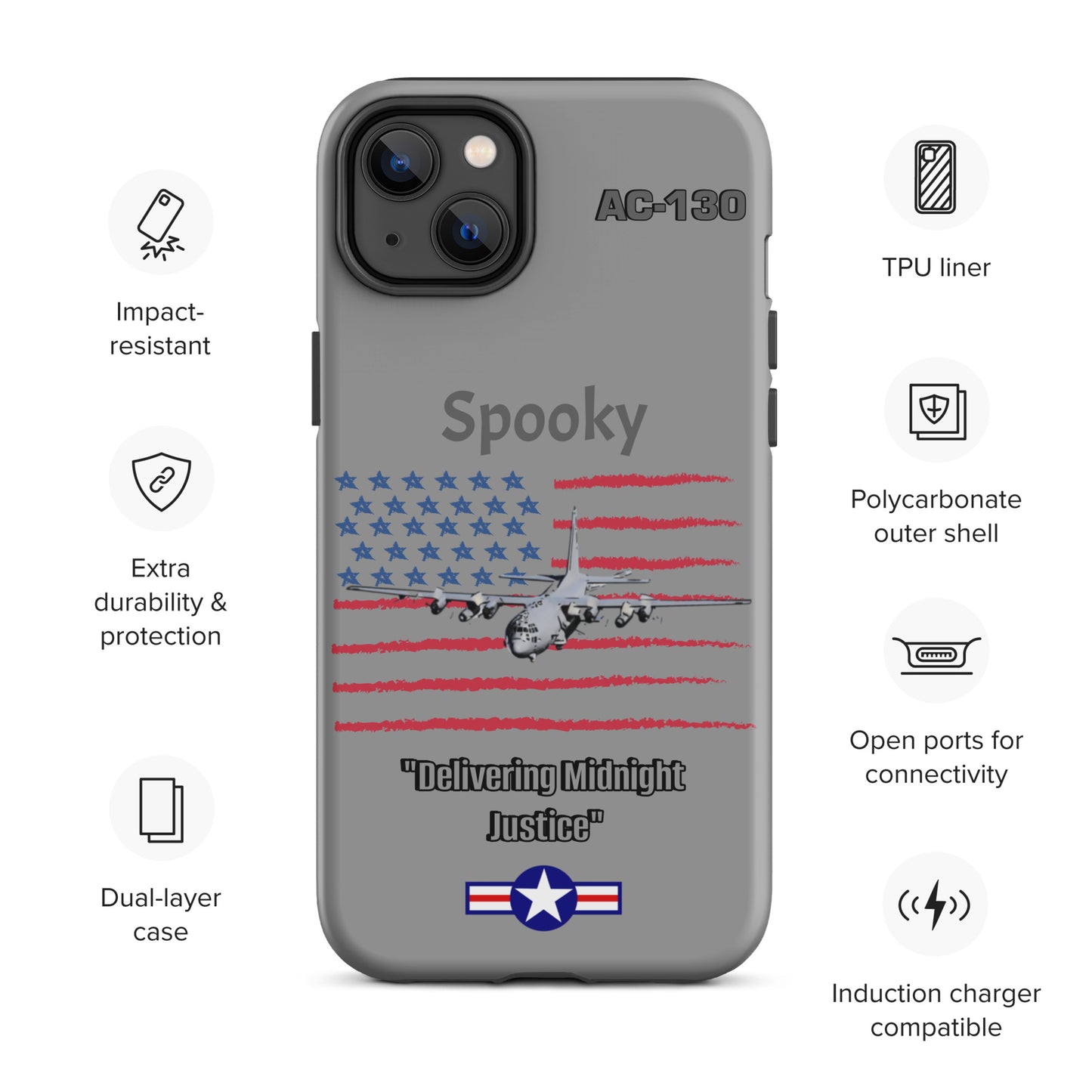 Spooky Patriot iPhone Case