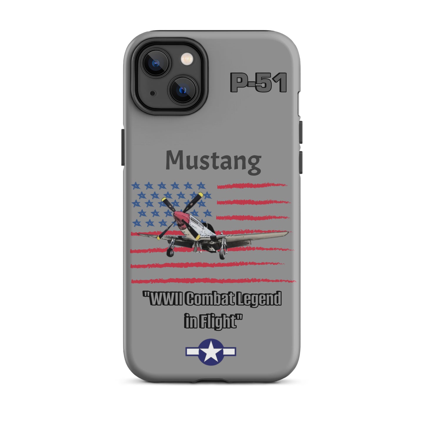 WWII Mustang Patriot iPhone Case
