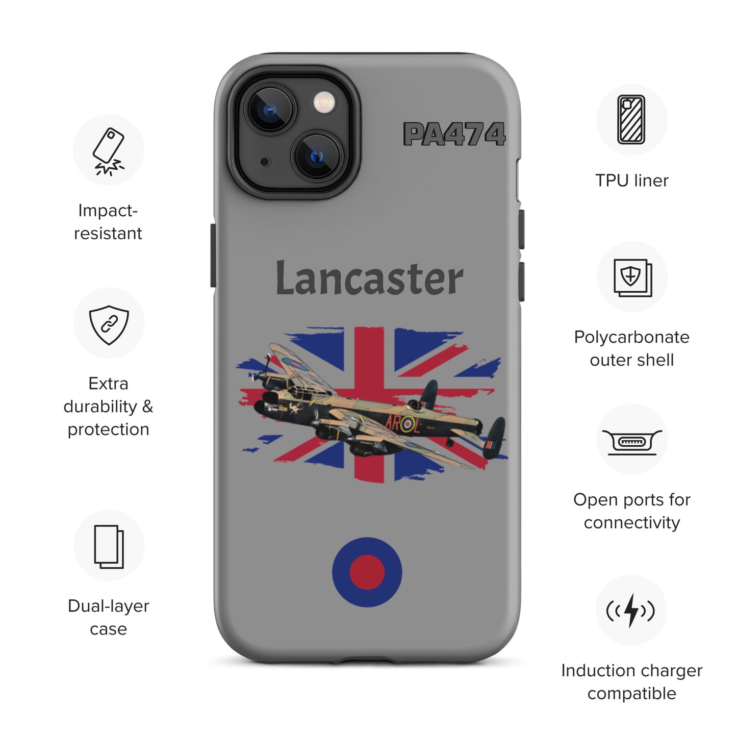 WWII Lancaster Patriot iPhone Case