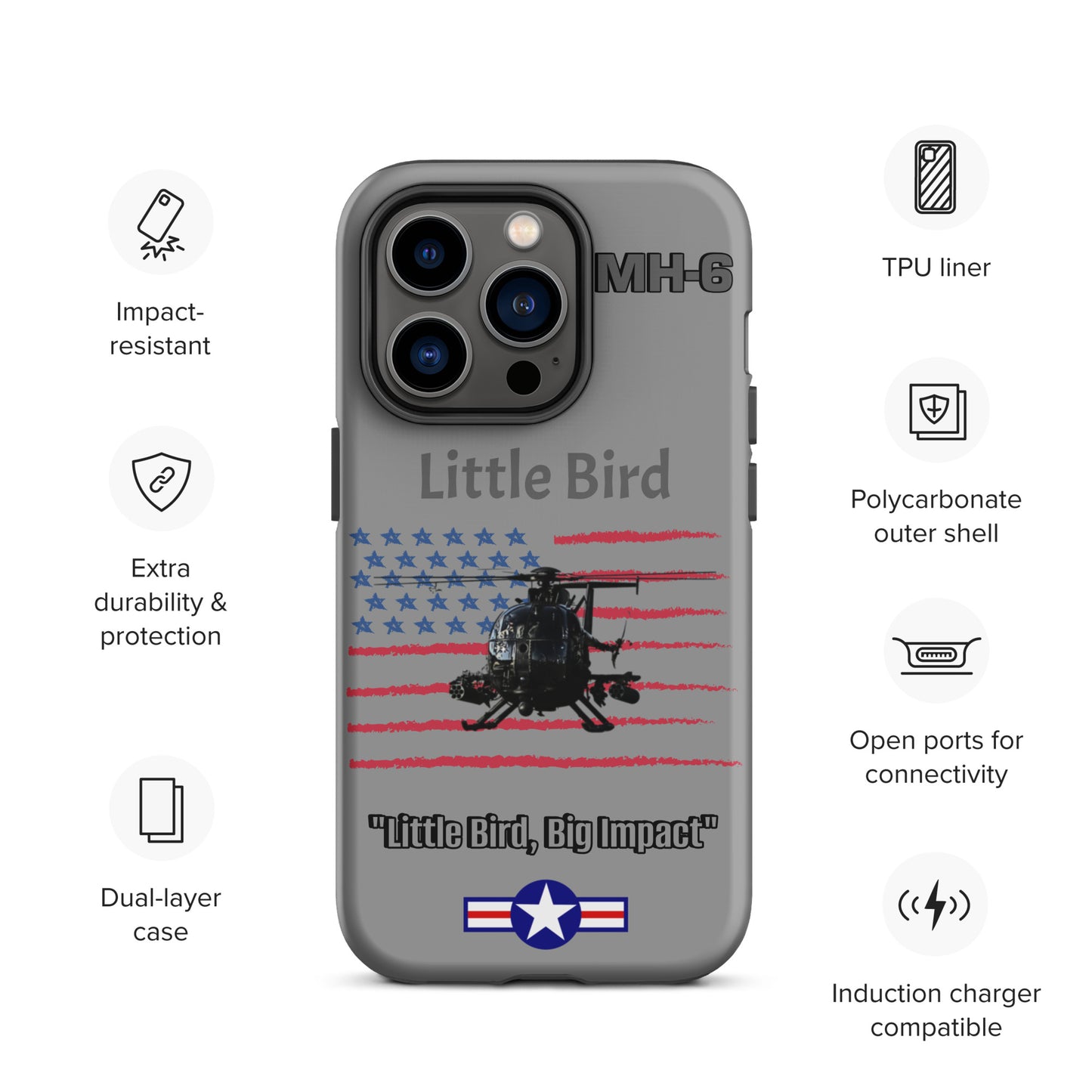 Little Bird Patriot iPhone Case