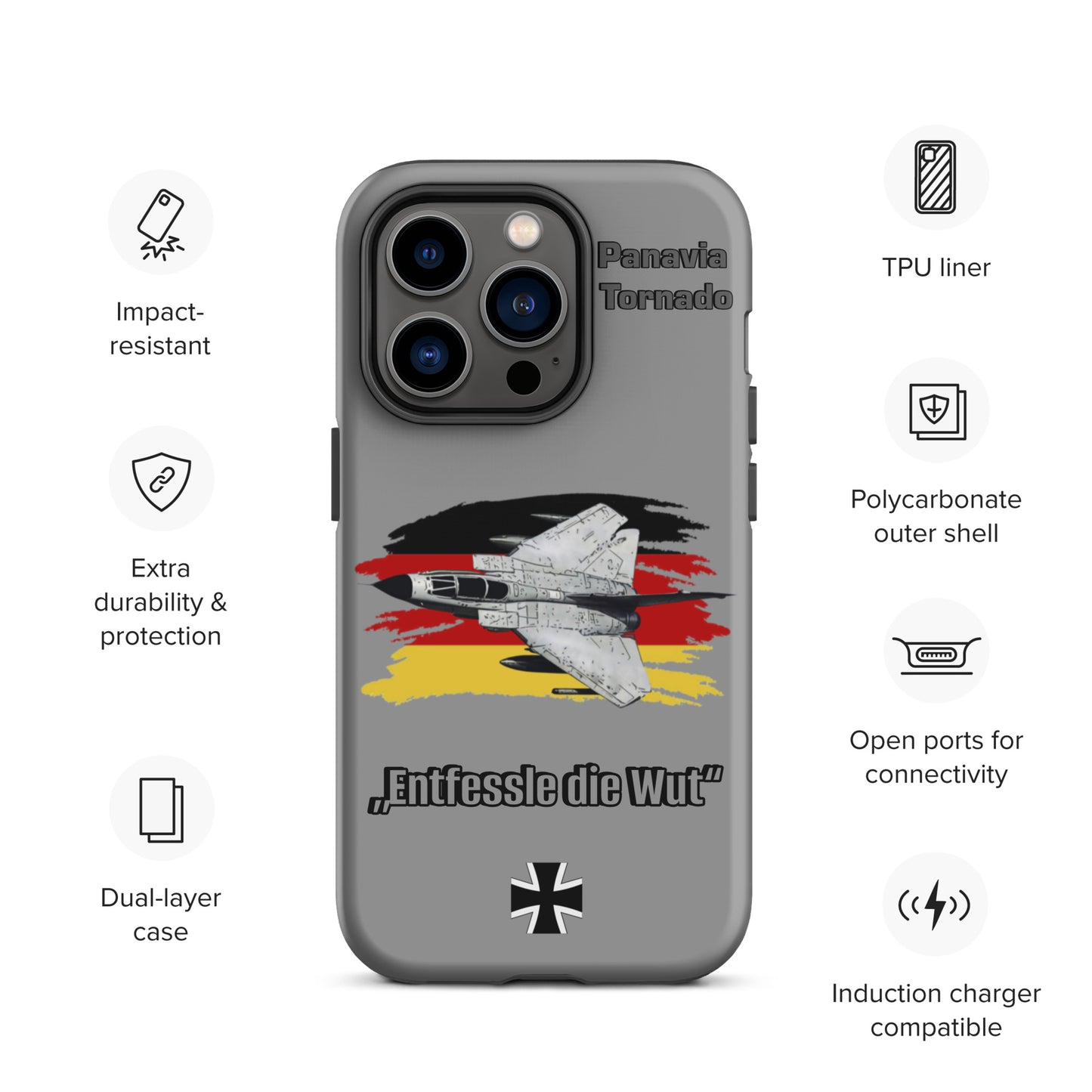 Tornado Patriot iPhone Case