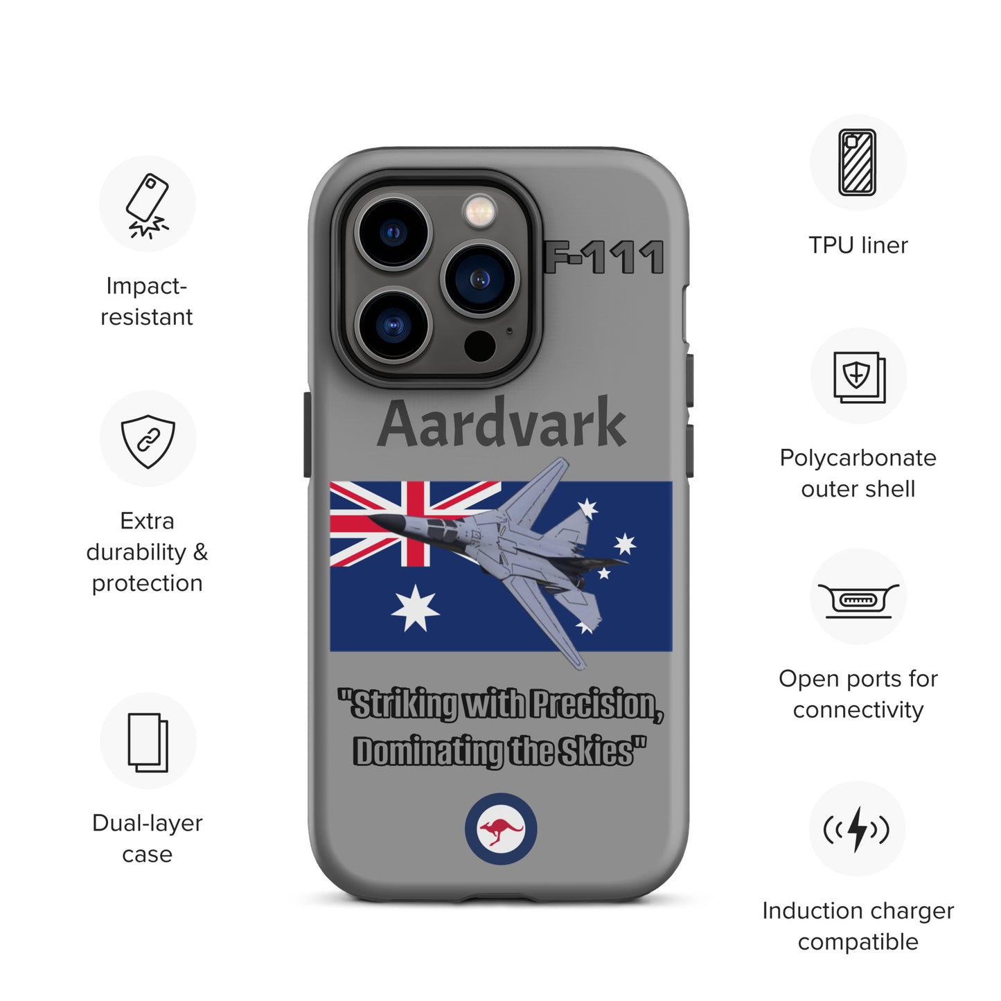 Australian Aardvark Patriot iPhone Case