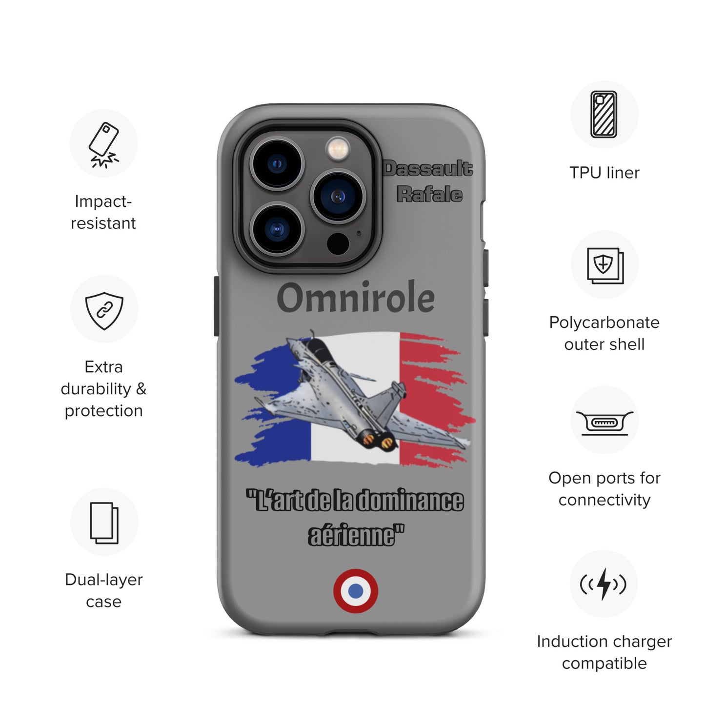 Rafael Patriot iPhone Case