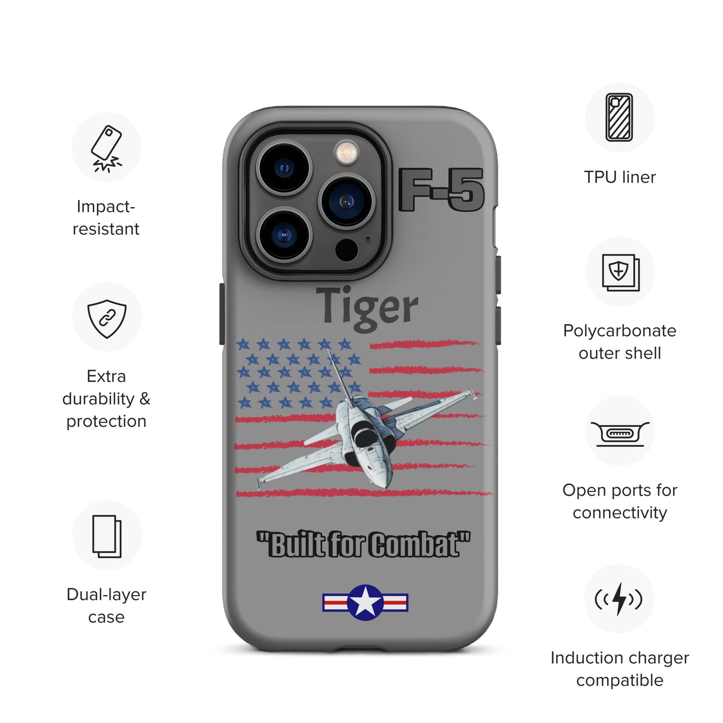 Tiger Patriot iPhone Case