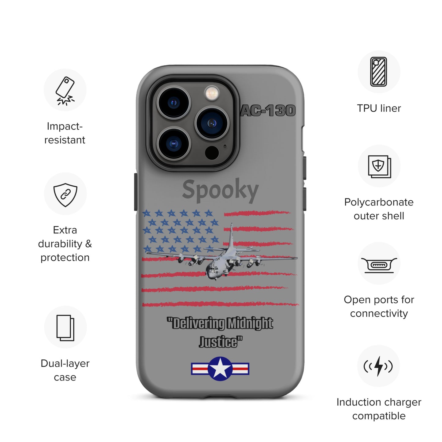 Spooky Patriot iPhone Case