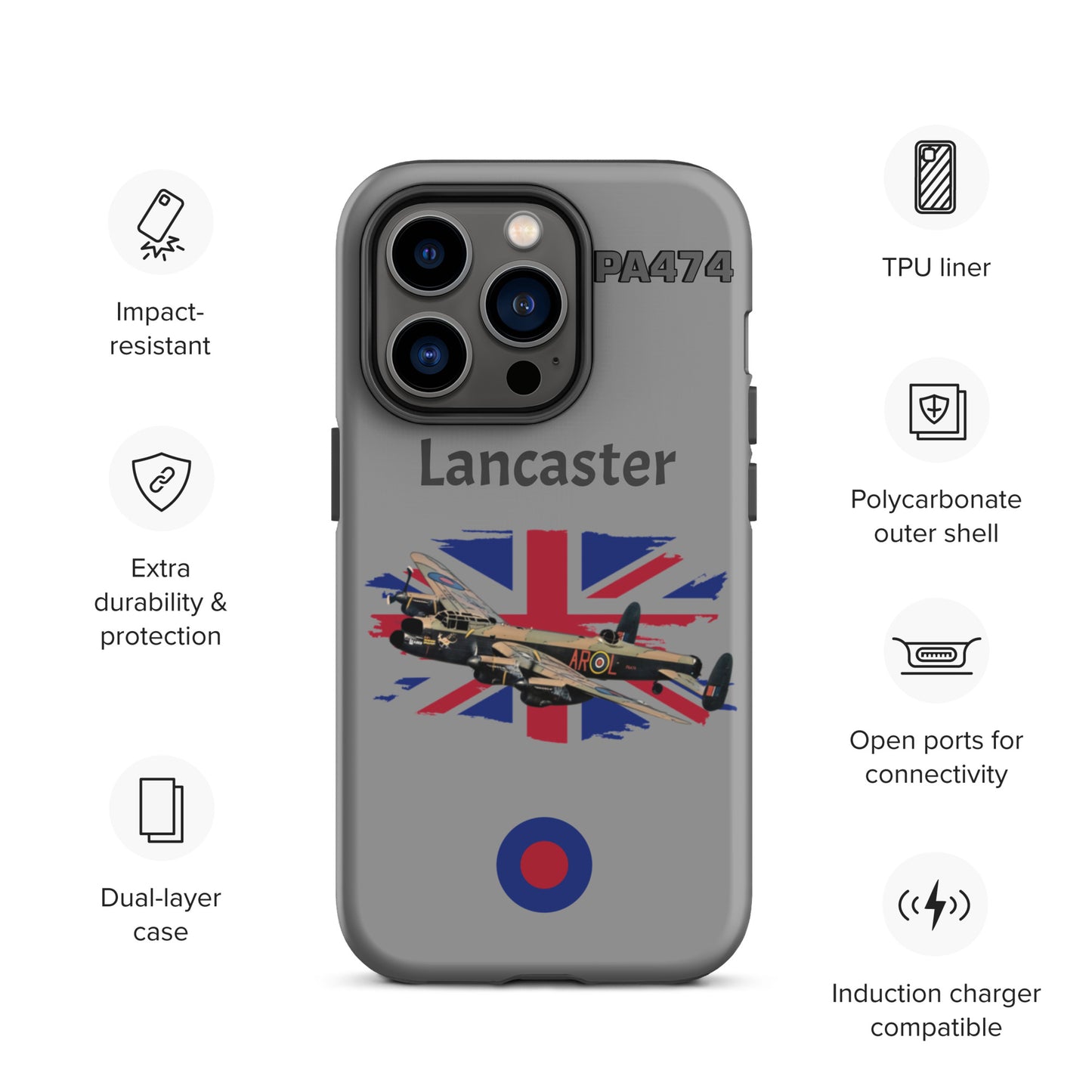 WWII Lancaster Patriot iPhone Case