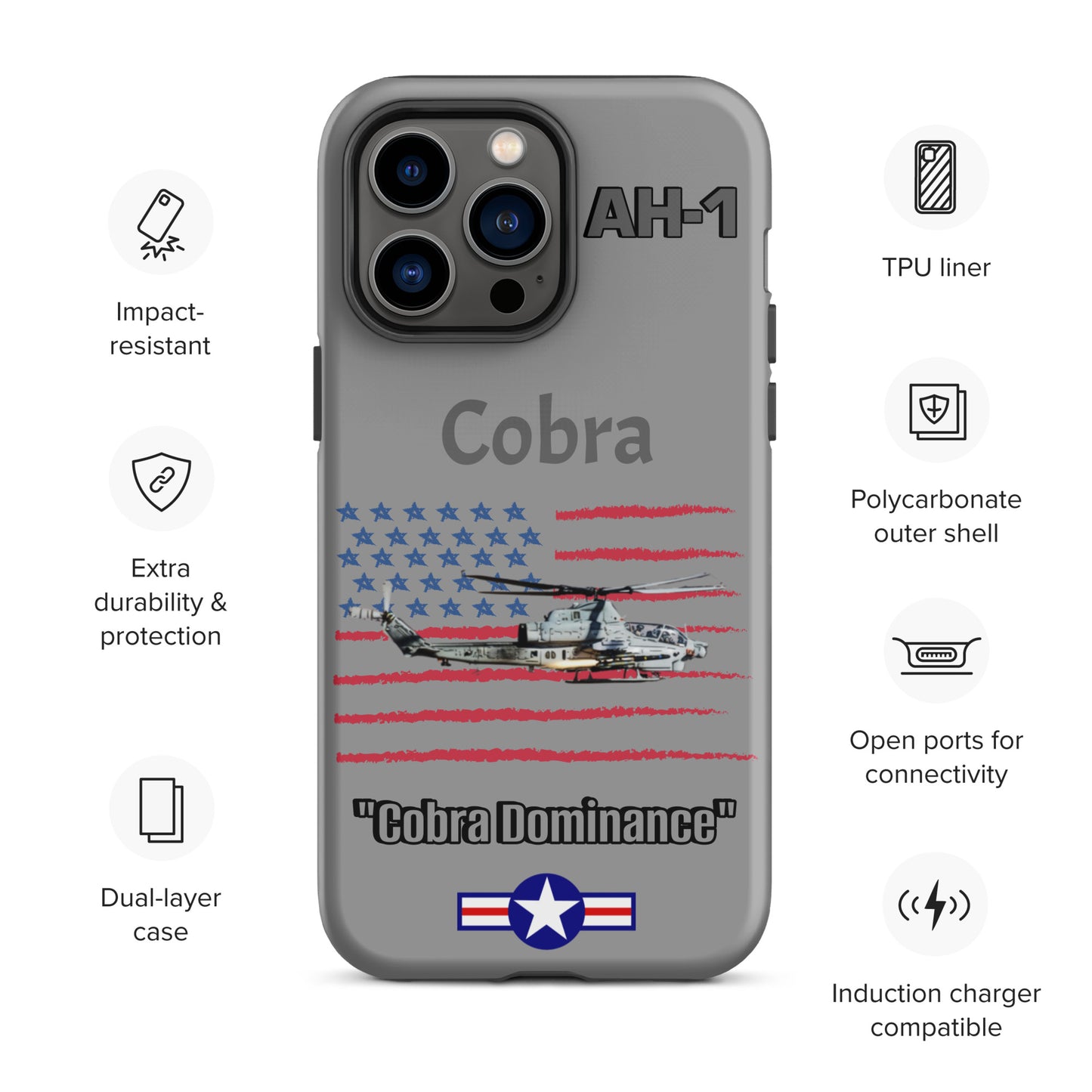 Cobra Patriot iPhone Case