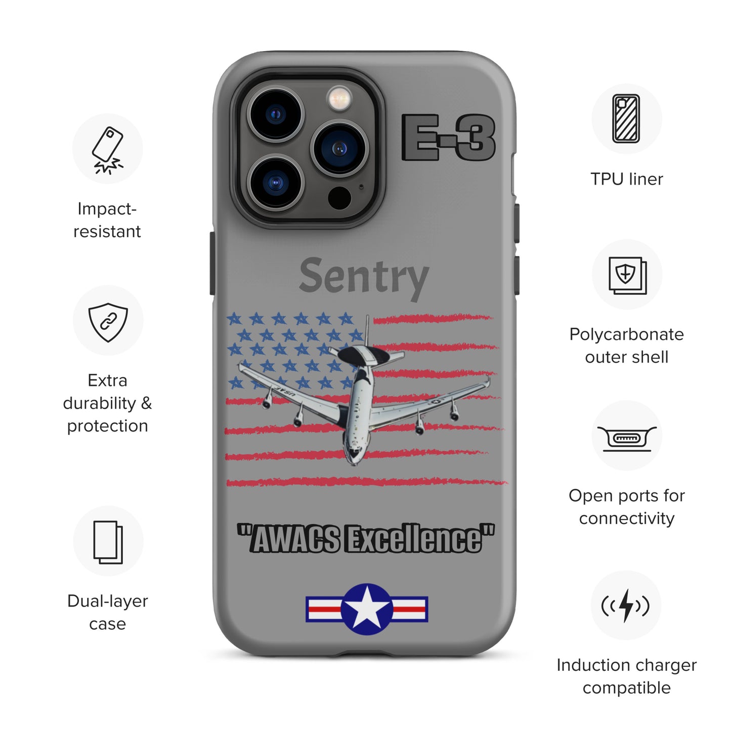 Sentry Patriot iPhone Case