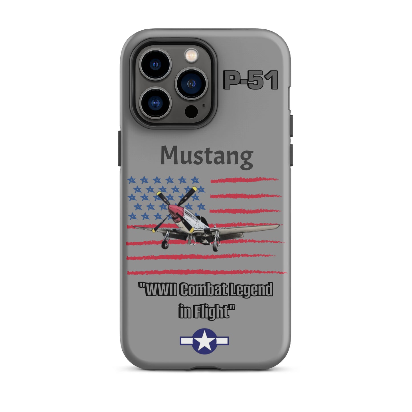 WWII Mustang Patriot iPhone Case