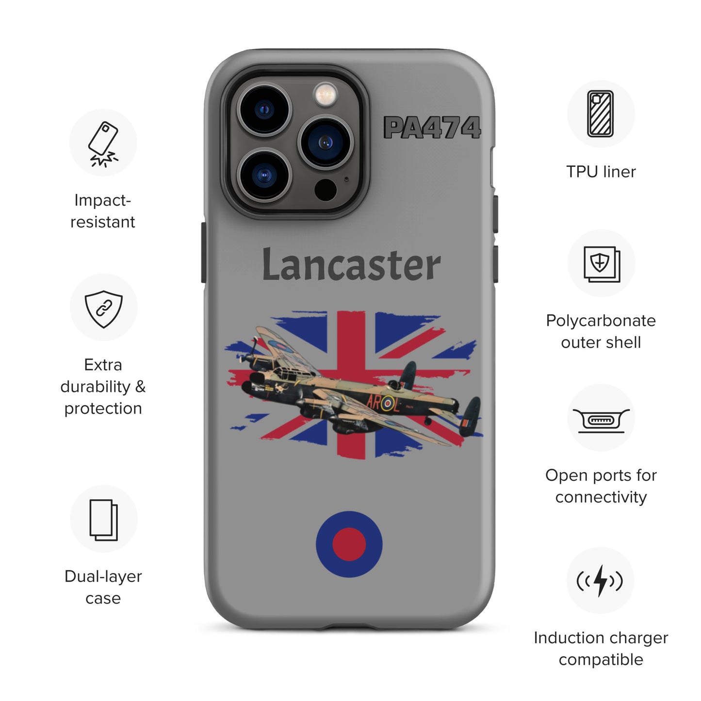 WWII Lancaster Patriot iPhone Case