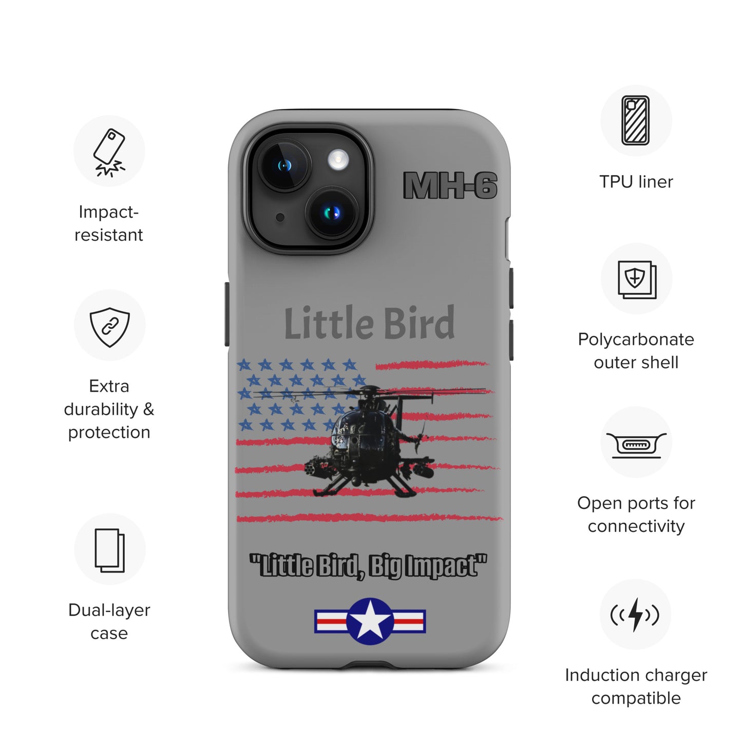 Little Bird Patriot iPhone Case