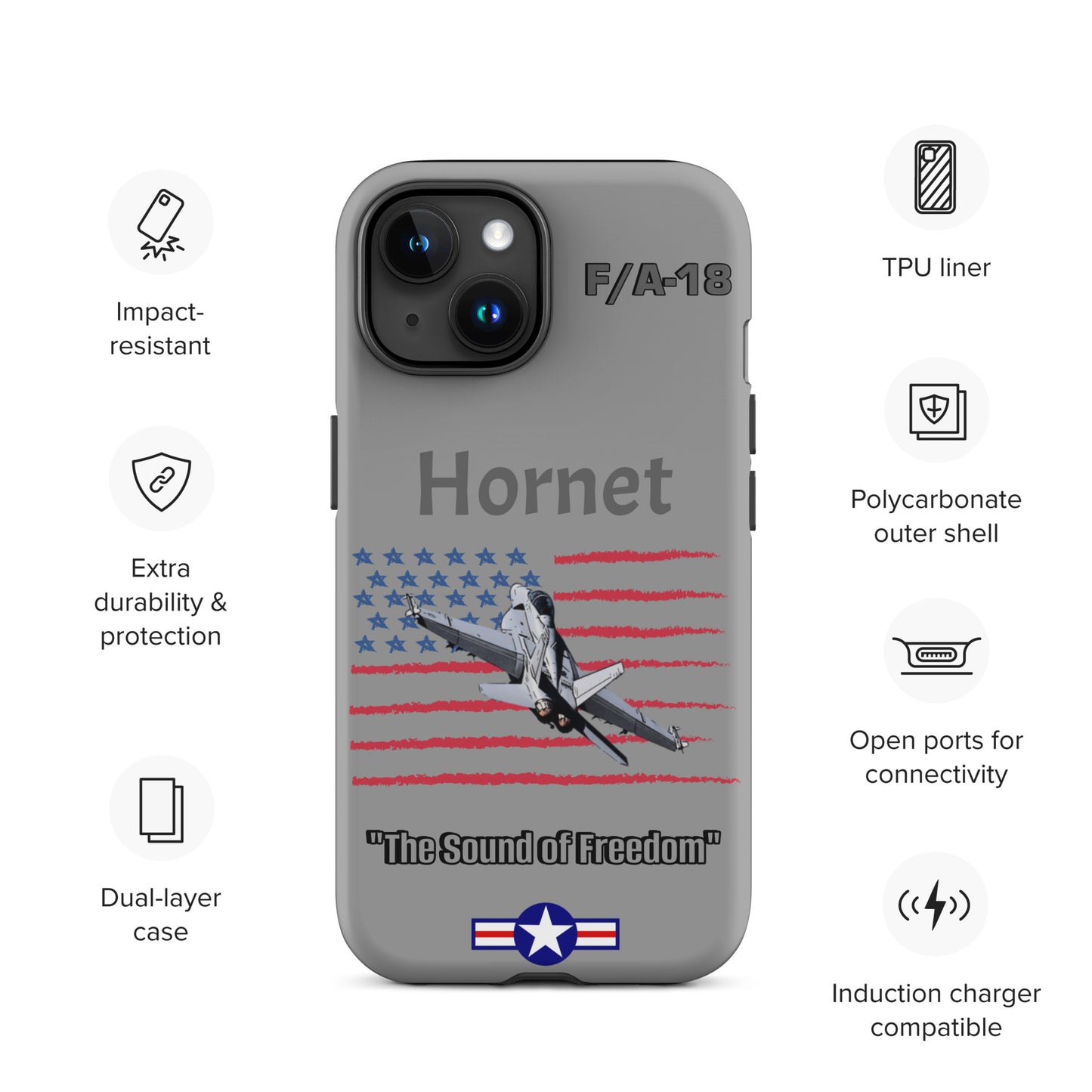 Hornet Patriot iPhone Case