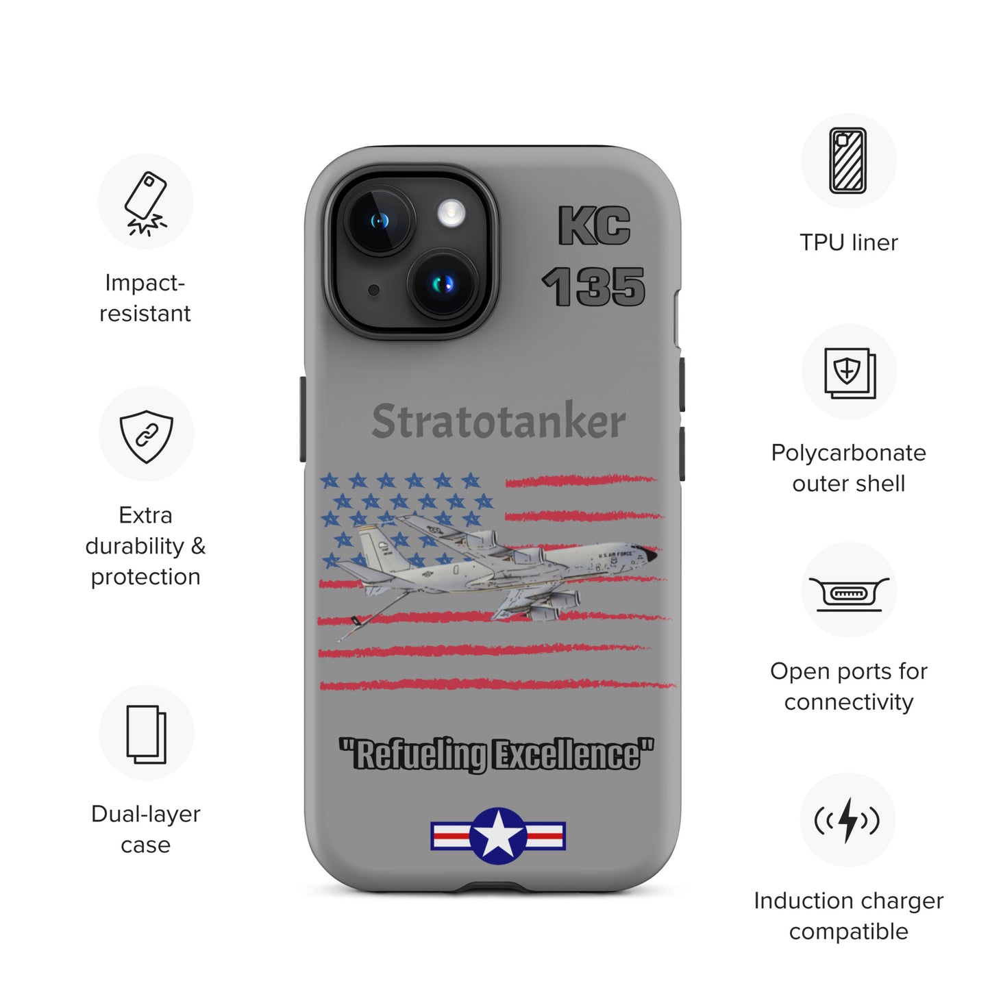 Stratotanker Patriot iPhone Case