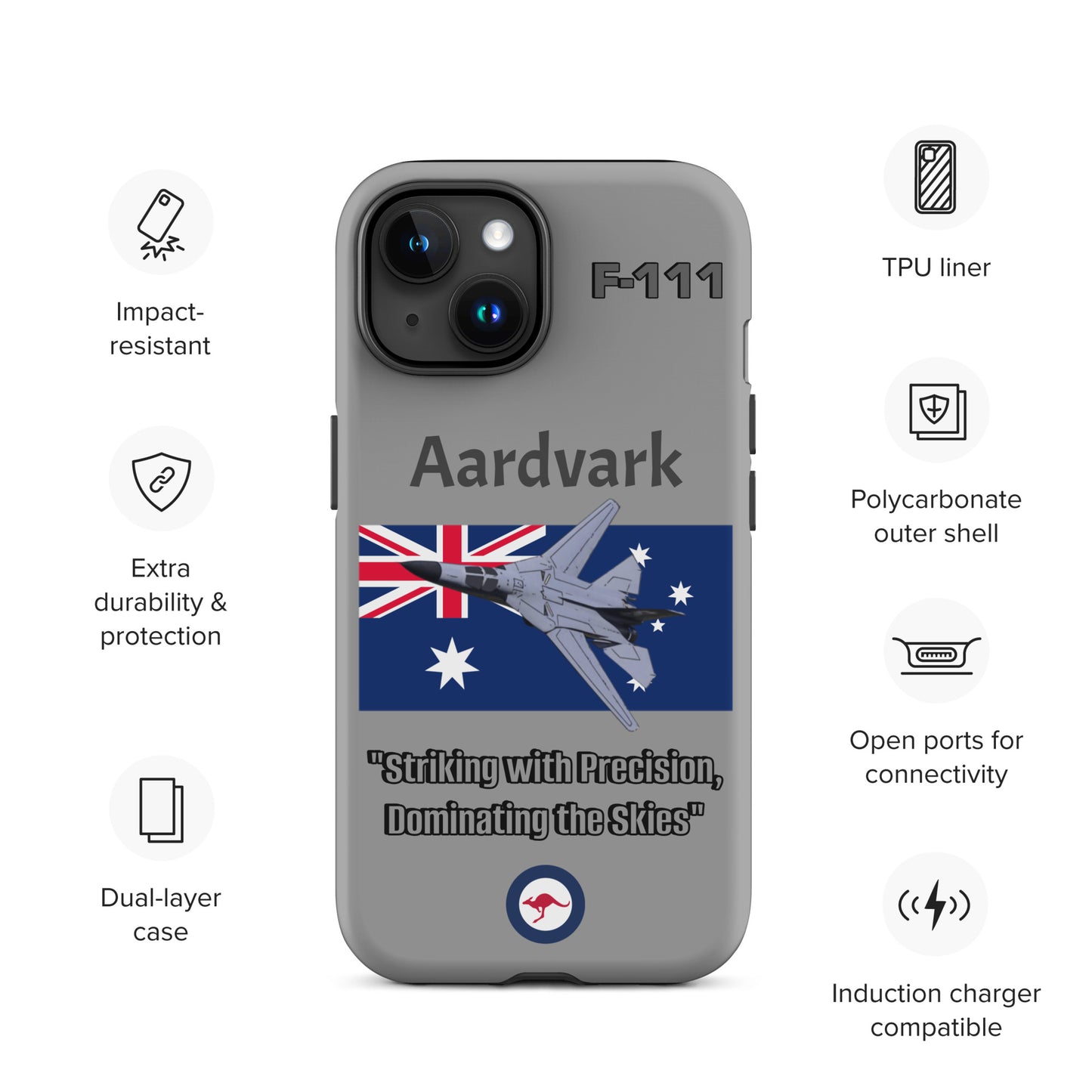 Australian Aardvark Patriot iPhone Case