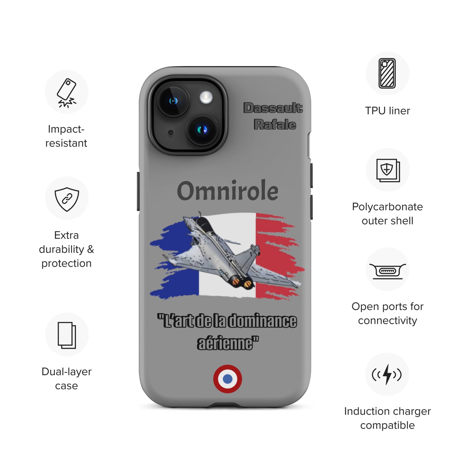 Rafael Patriot iPhone Case