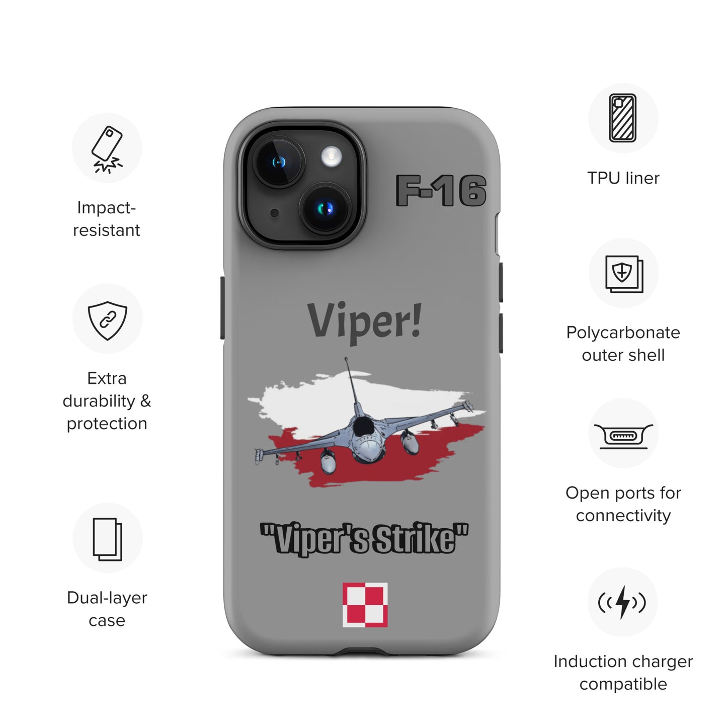 Polish Viper Patriot iPhone Case