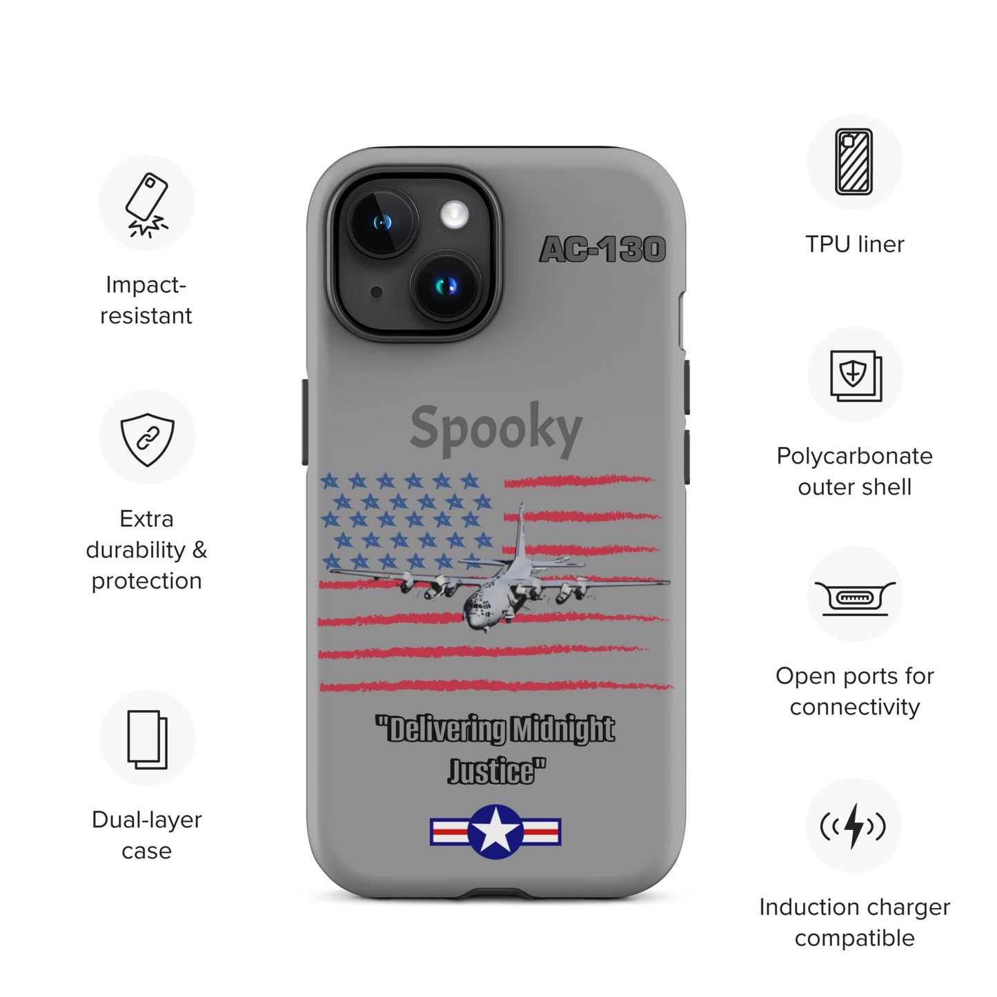 Spooky Patriot iPhone Case