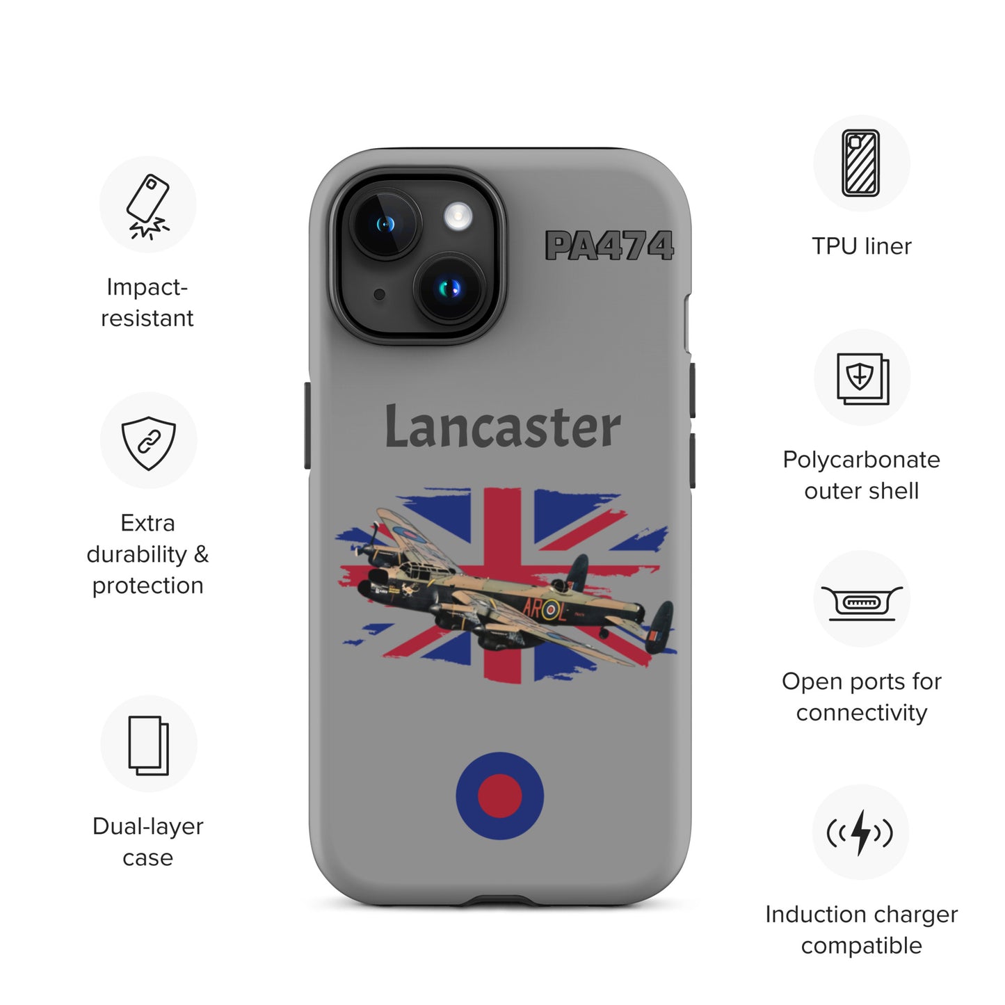 WWII Lancaster Patriot iPhone Case