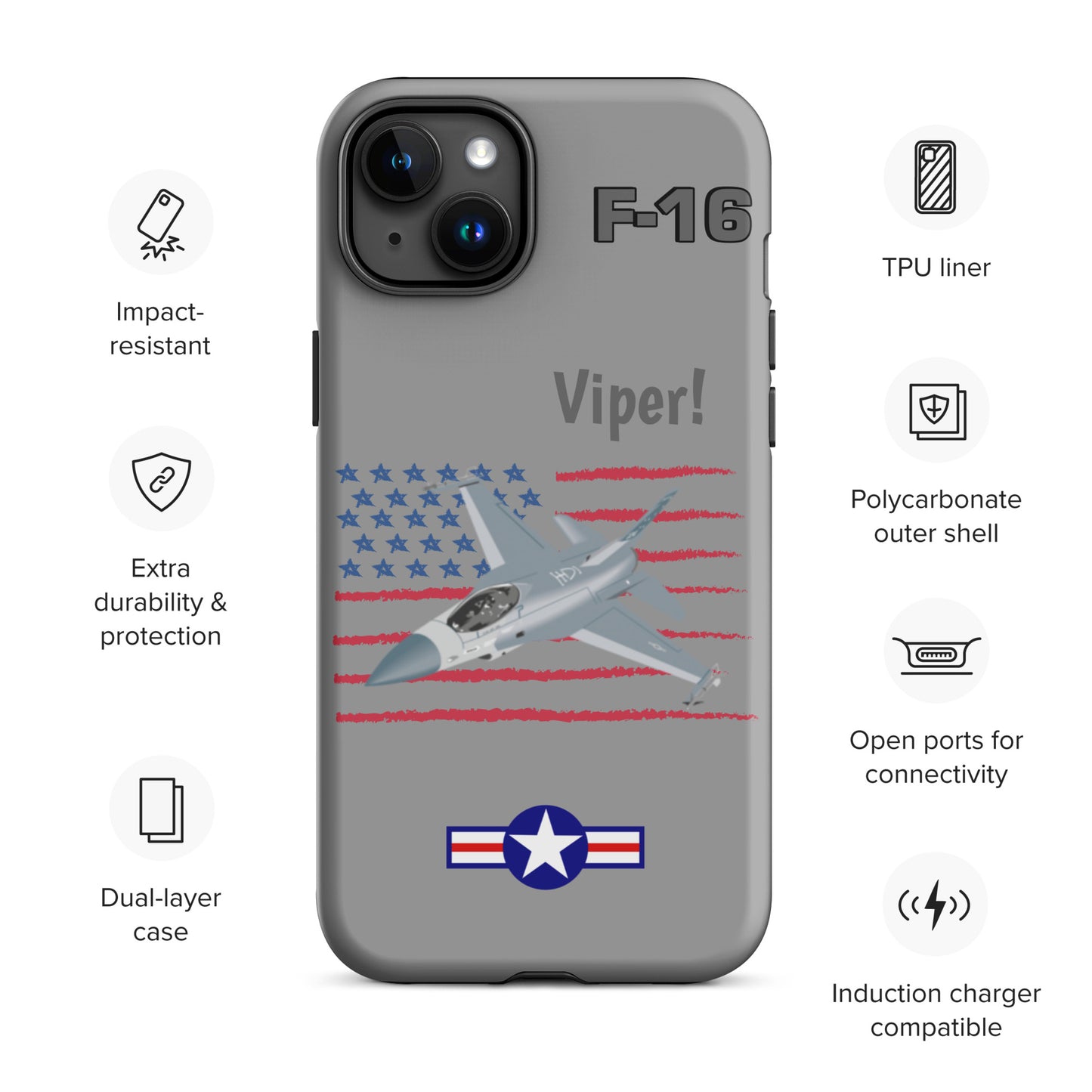 FalconWings iPhone Cases (Without Quotes)