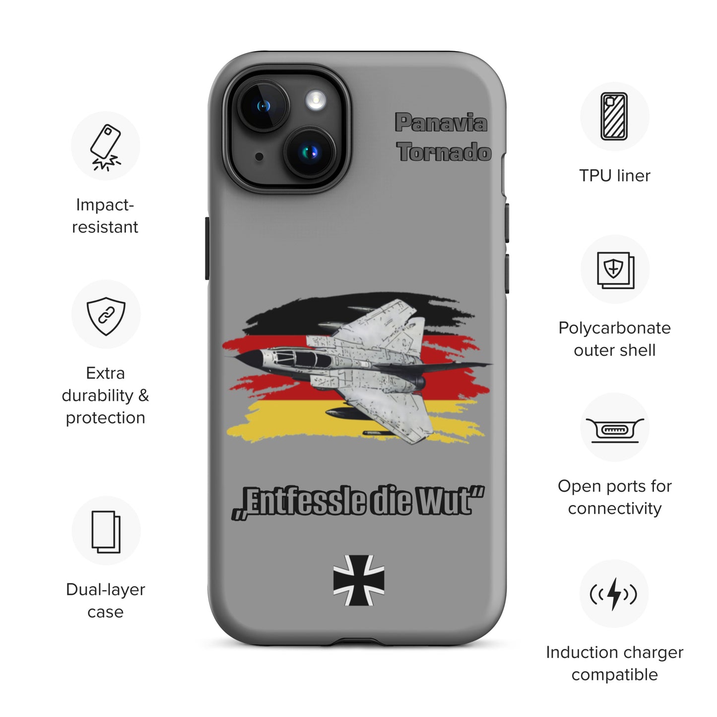 Tornado Patriot iPhone Case