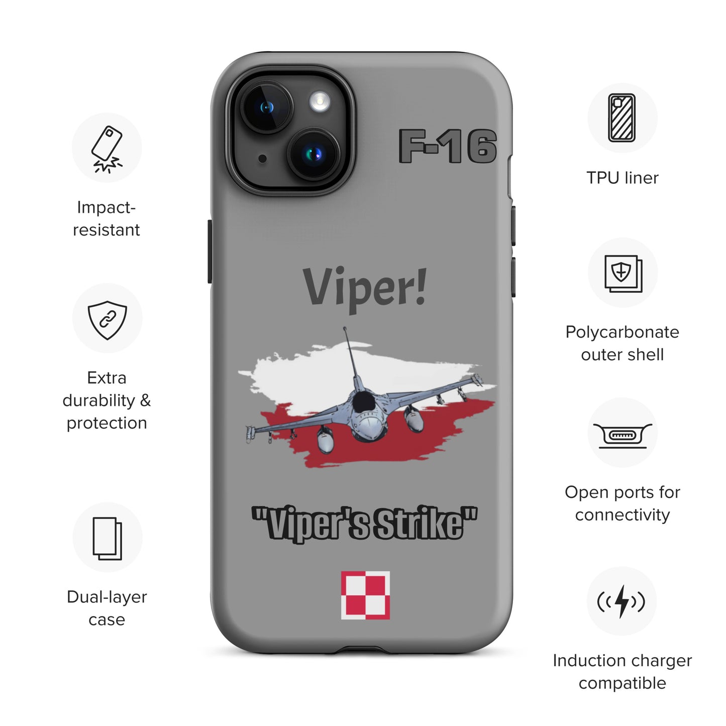 Polish Viper Patriot iPhone Case