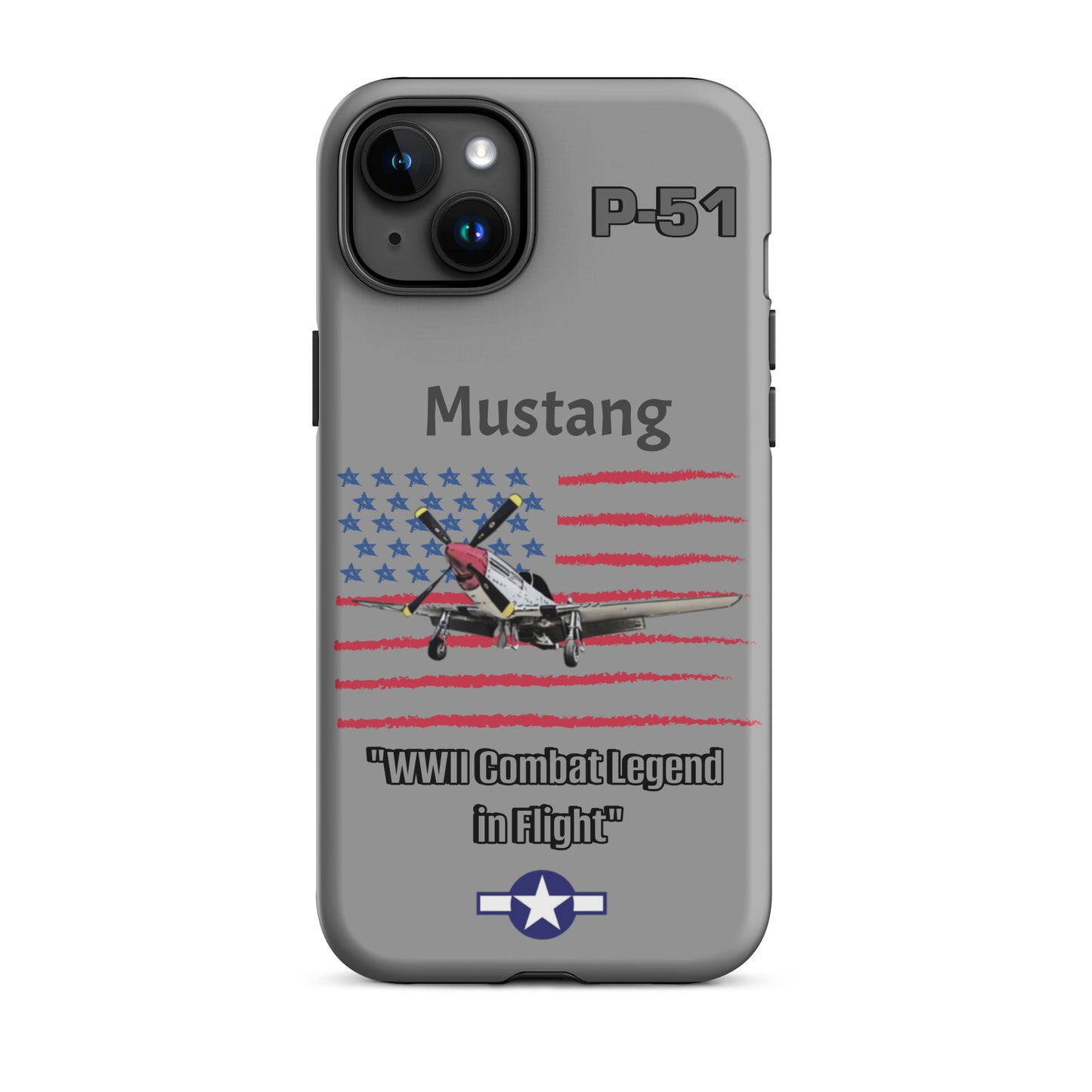 WWII Mustang Patriot iPhone Case