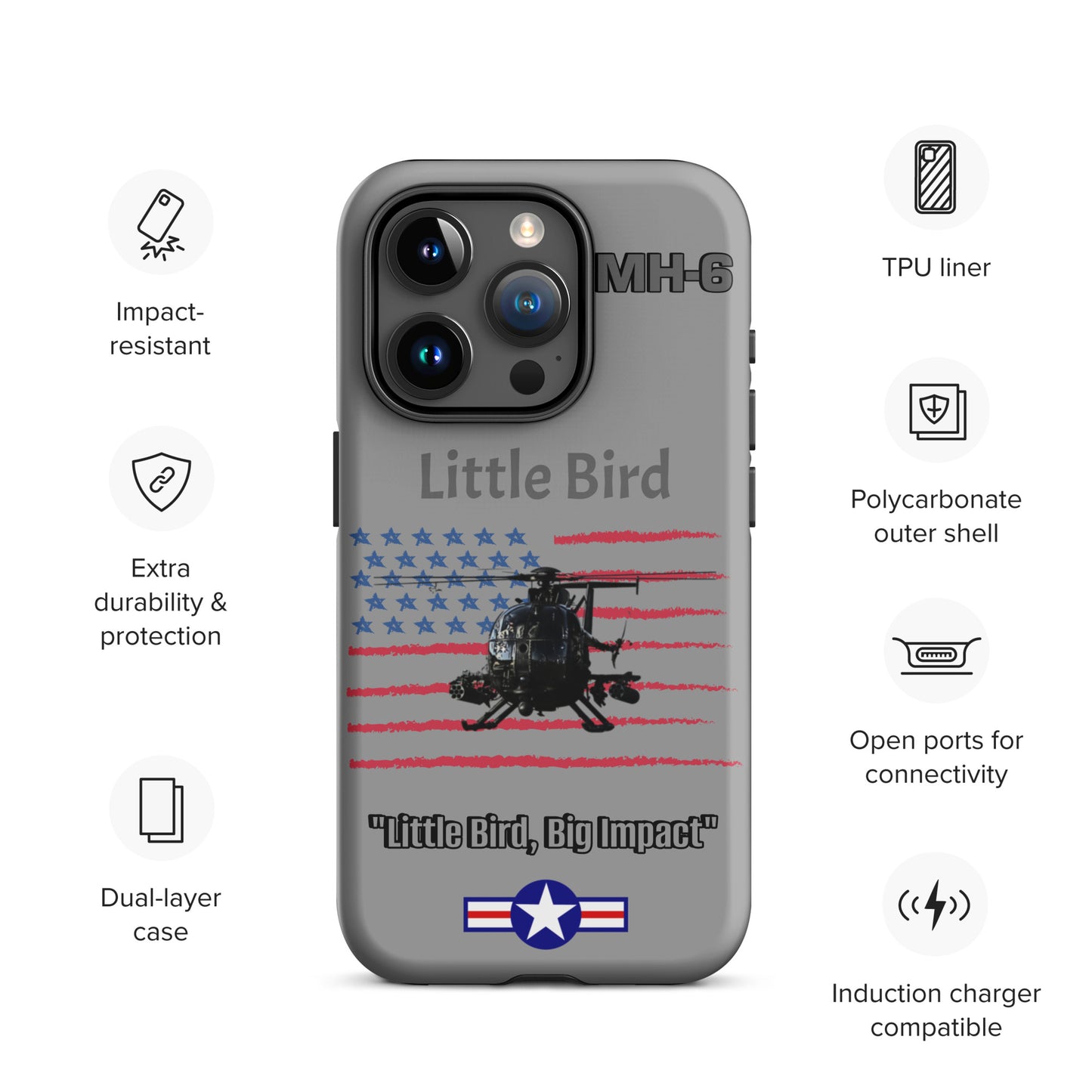 Little Bird Patriot iPhone Case